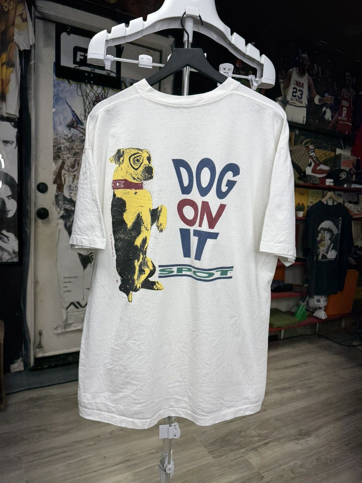 Vintage Vintage 90’s Little Rascals Movie Dot Dog Tee Shirt XLarge Size US XL / EU 56 / 4 - 7 Thumbnail