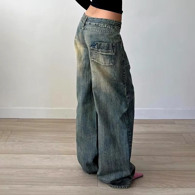 Vintage Streetwear Retro Vintage Distressed Patchwork Y2k Jeans Size 28" / US 6 / IT 42 - 3 Thumbnail