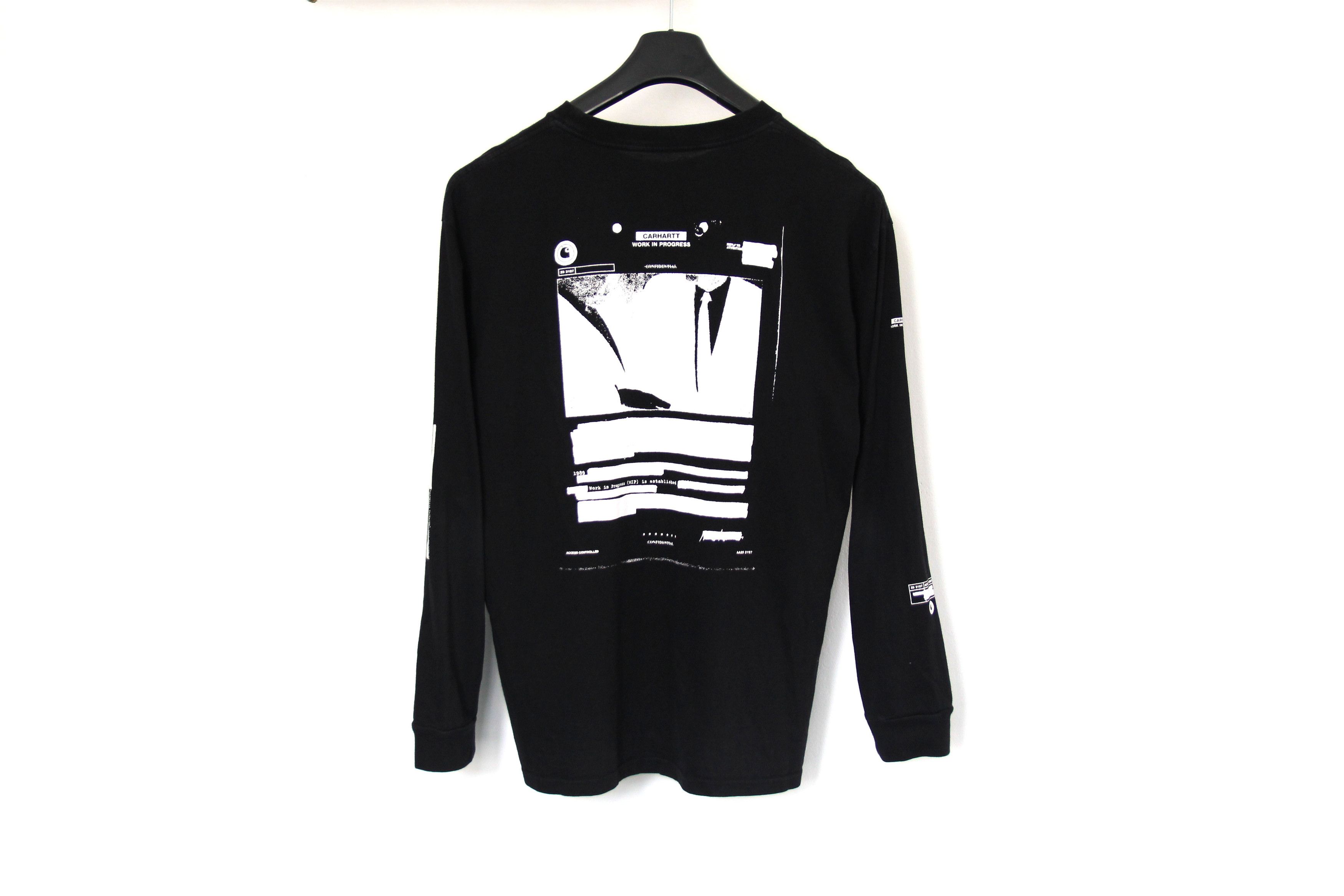 Carhartt × Carhartt Wip Carhartt Wip Silk Screen Printed Long Sleeve Shirt Size US L / EU 52-54 / 3 - 1 Thumbnail