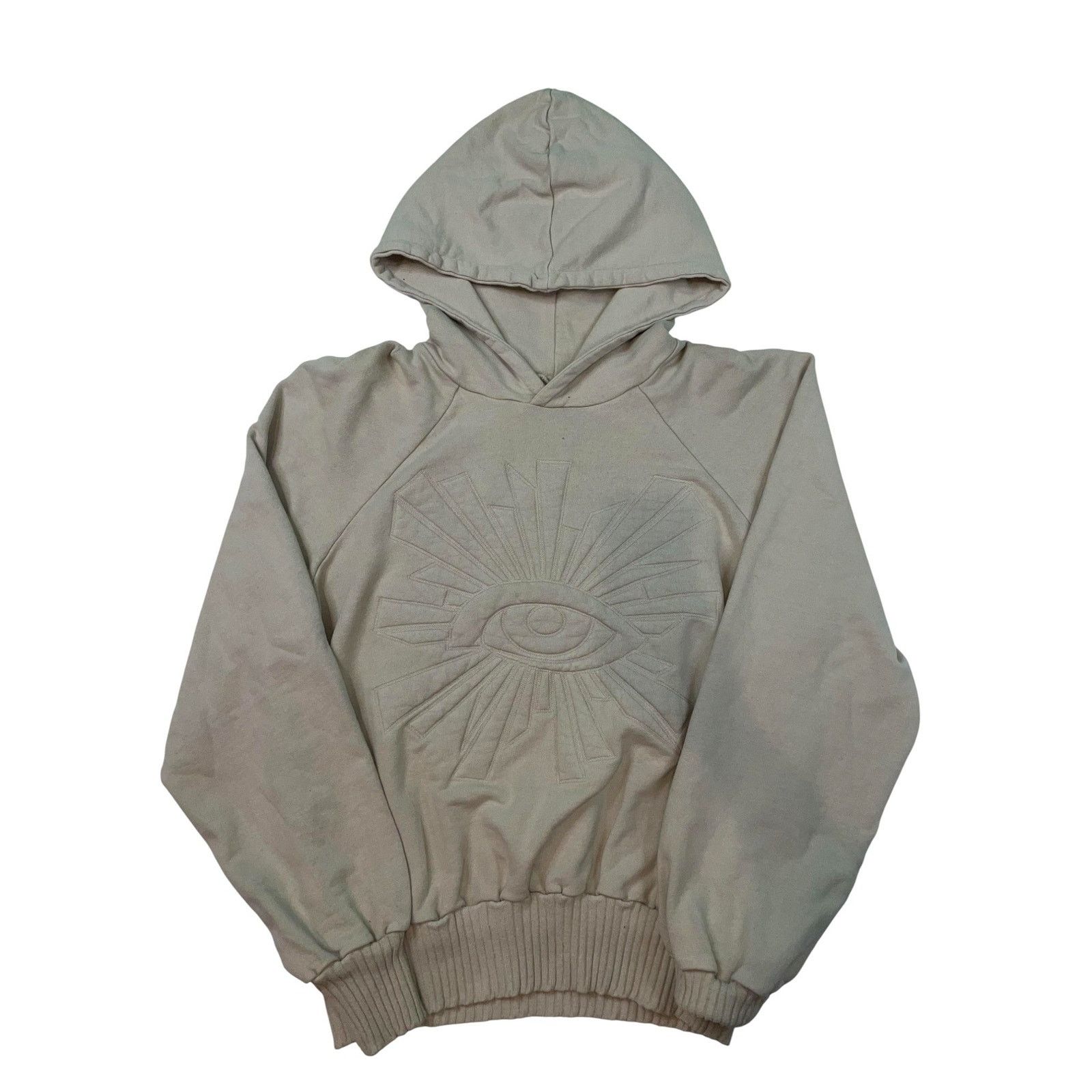 House of Errors House Of Errors Cream Hoodie Size L / US 10 / IT 46 - 1 Thumbnail