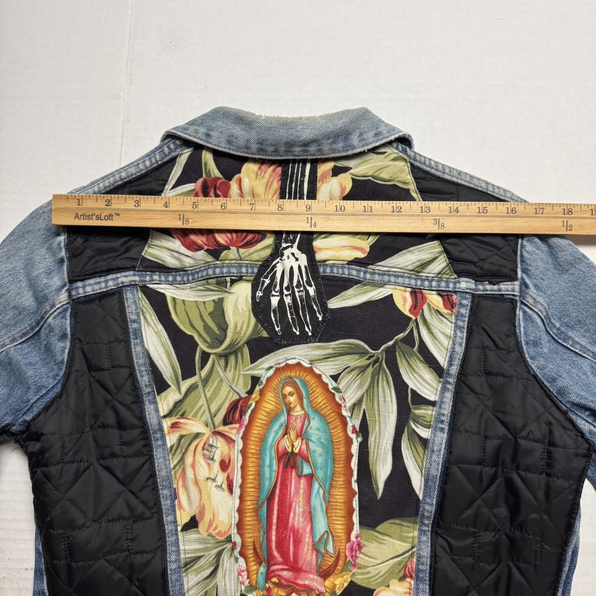 Other Rare Hill & Velez Classic Remix Denim Jacket Size: S/M Size US M / EU 48-50 / 2 - 6 Thumbnail