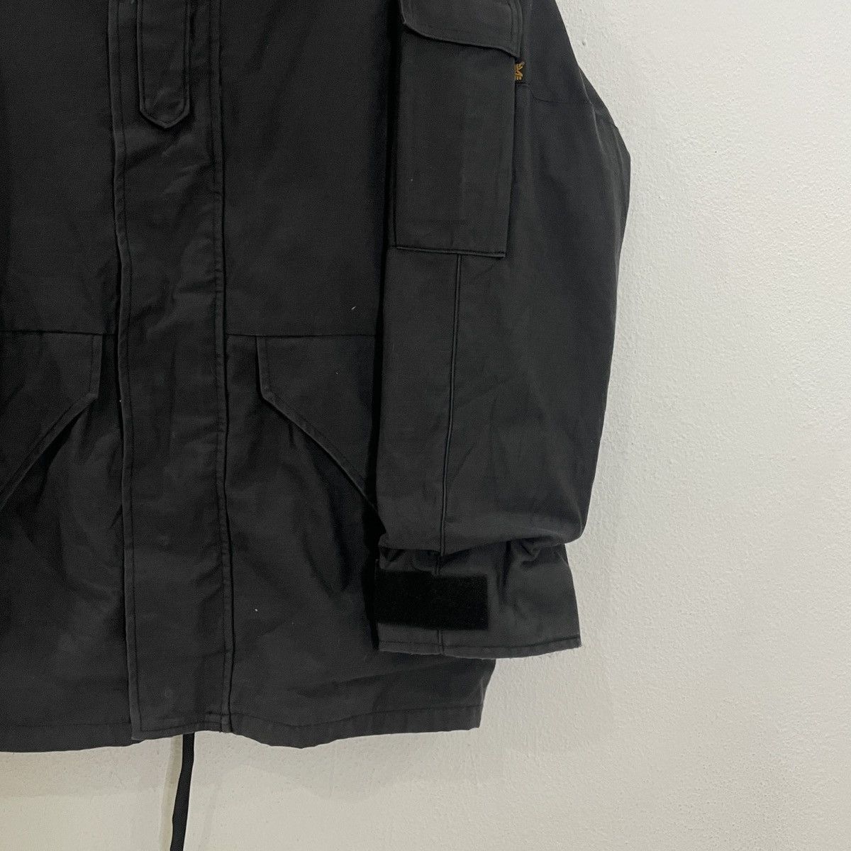 Alpha Industries Vintage 90s Alpha Industries Button Ups Jacket Size US L / EU 52-54 / 3 - 2 Thumbnail