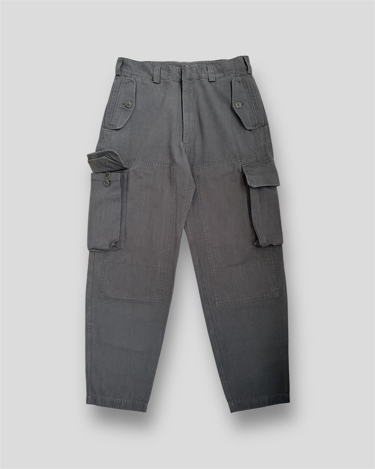 Prada PRADA FW 2006 Cargo Double Knee Utility Pants Vintage rapper Size US 32 / EU 48 - 3 Thumbnail