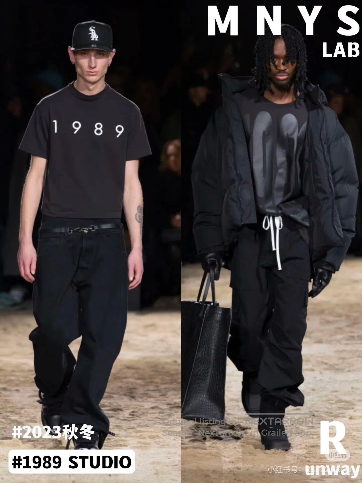 1989 STUDIO Balenciaga Givenchy Black Denim Pants. Size US 31 - 2 Thumbnail