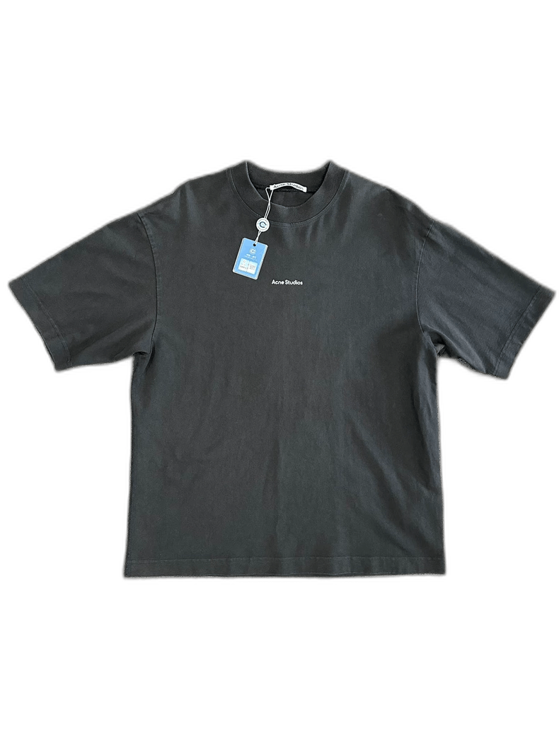 Acne Studios Acne Studios Black Distressed Letter Tee Size US XS / EU 42 / 0 - 1 Thumbnail