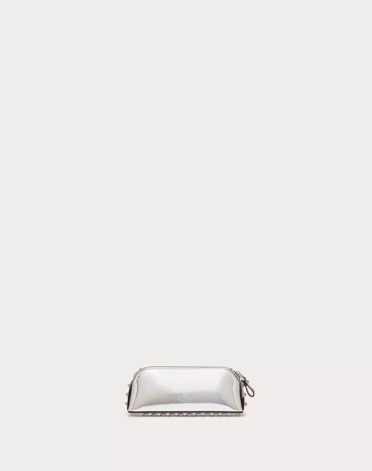 Valentino o1s1wg110426 Size: OS / Mini Rockstud Shiny Calfskin Clutch Size ONE SIZE - 4 Thumbnail