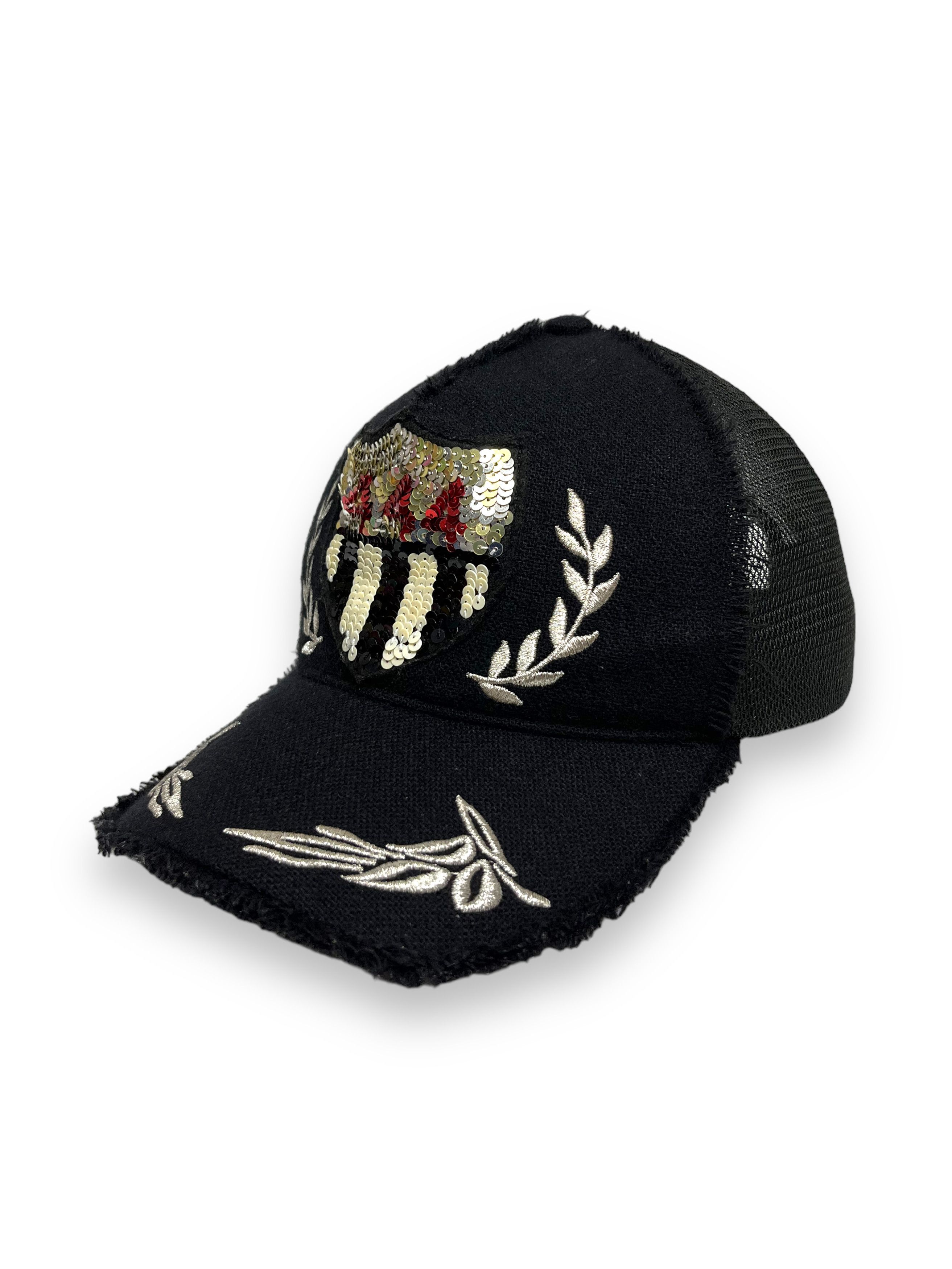 Hat Club 🔥Designer YOSHINORI KOTAKE Sequin Angel Number 444 Trucker Size ONE SIZE - 3 Thumbnail