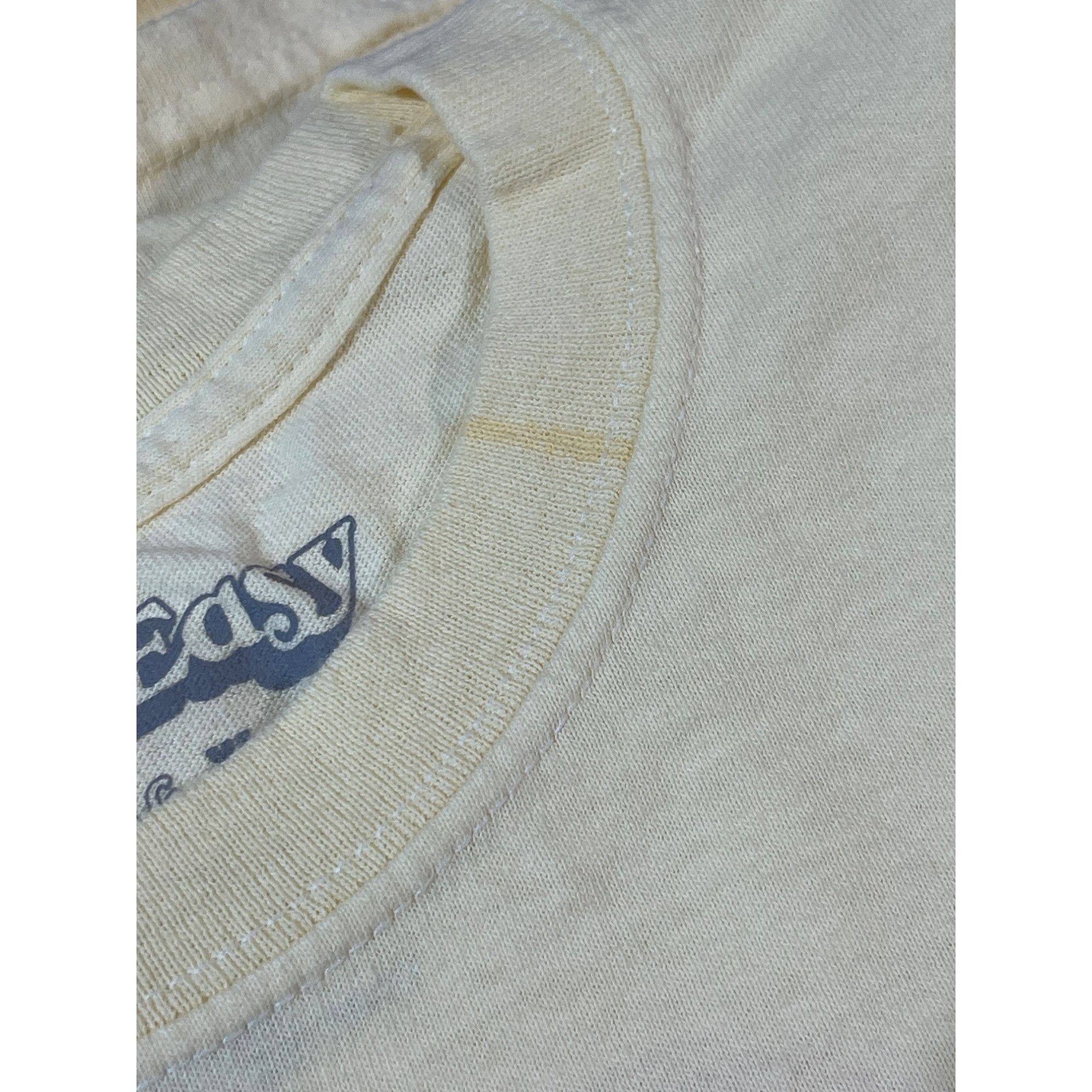 Free & Easy $58 NEW FREE & EASY RETRO SUNSET YELLOW TEE SZ MEDIUM Size US M / EU 48-50 / 2 - 4 Thumbnail