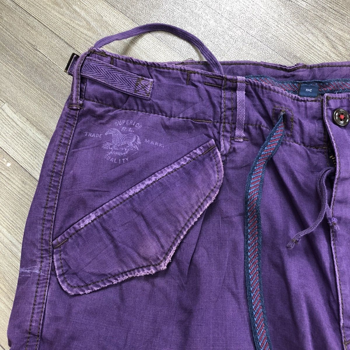 Polo Ralph Lauren Vintage Polo Ralph Lauren Military Bondage Cargo Shorts Size US 32 / EU 48 - 3 Thumbnail