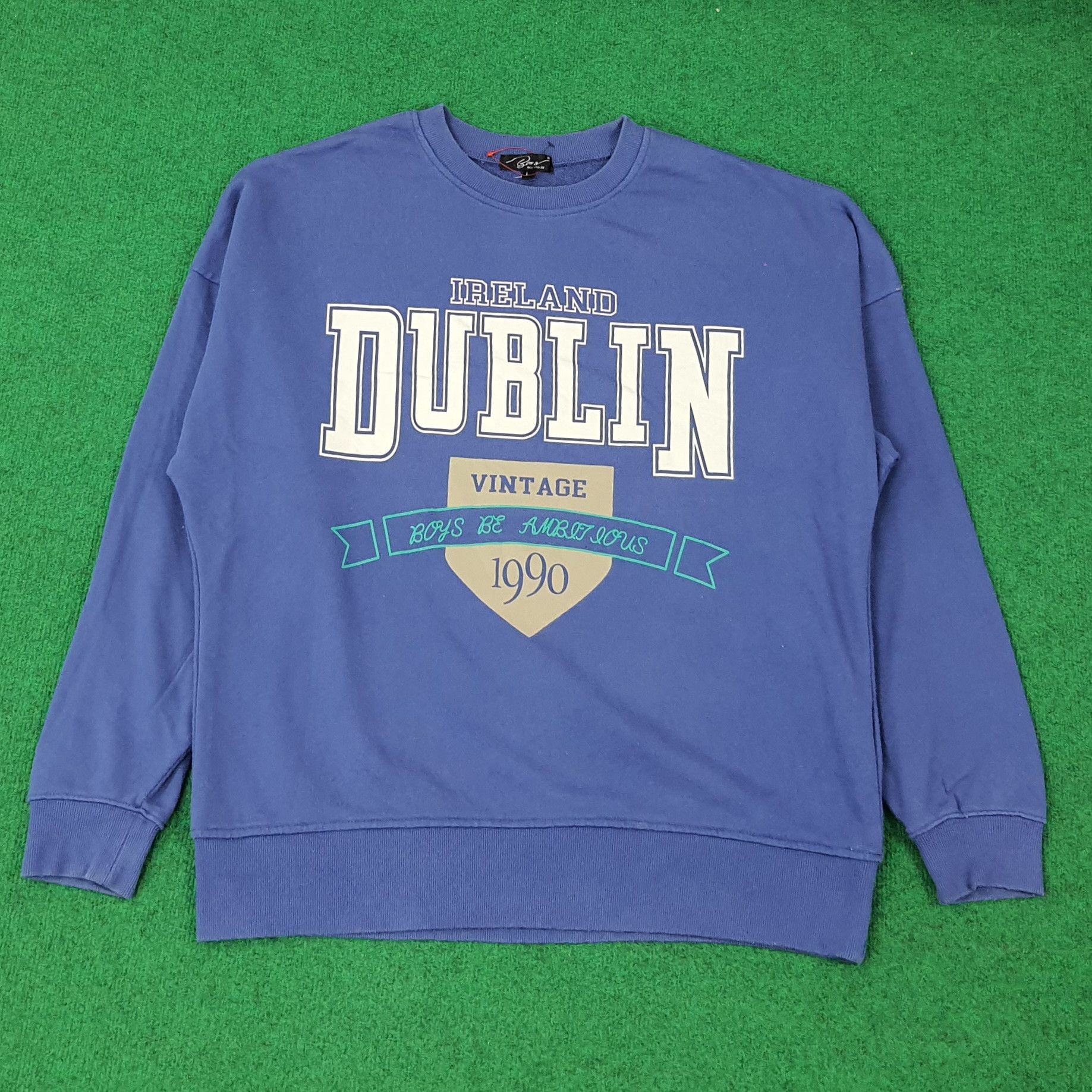 Other Vintage IRELAND DUBLIN Country Promo Sweatshirts C240N1 Size US XL / EU 56 / 4 - 1 Thumbnail