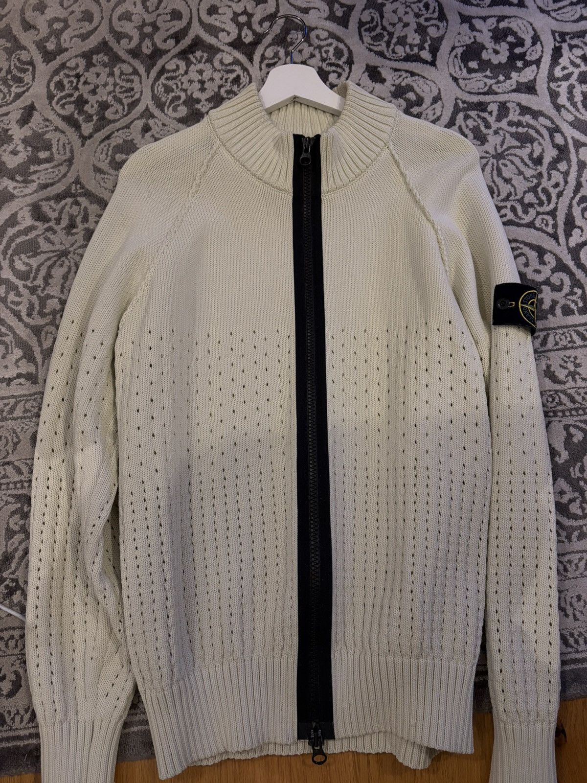 Stone Island Stone island knitted zipper sweater Size US L / EU 52-54 / 3 - 1 Thumbnail