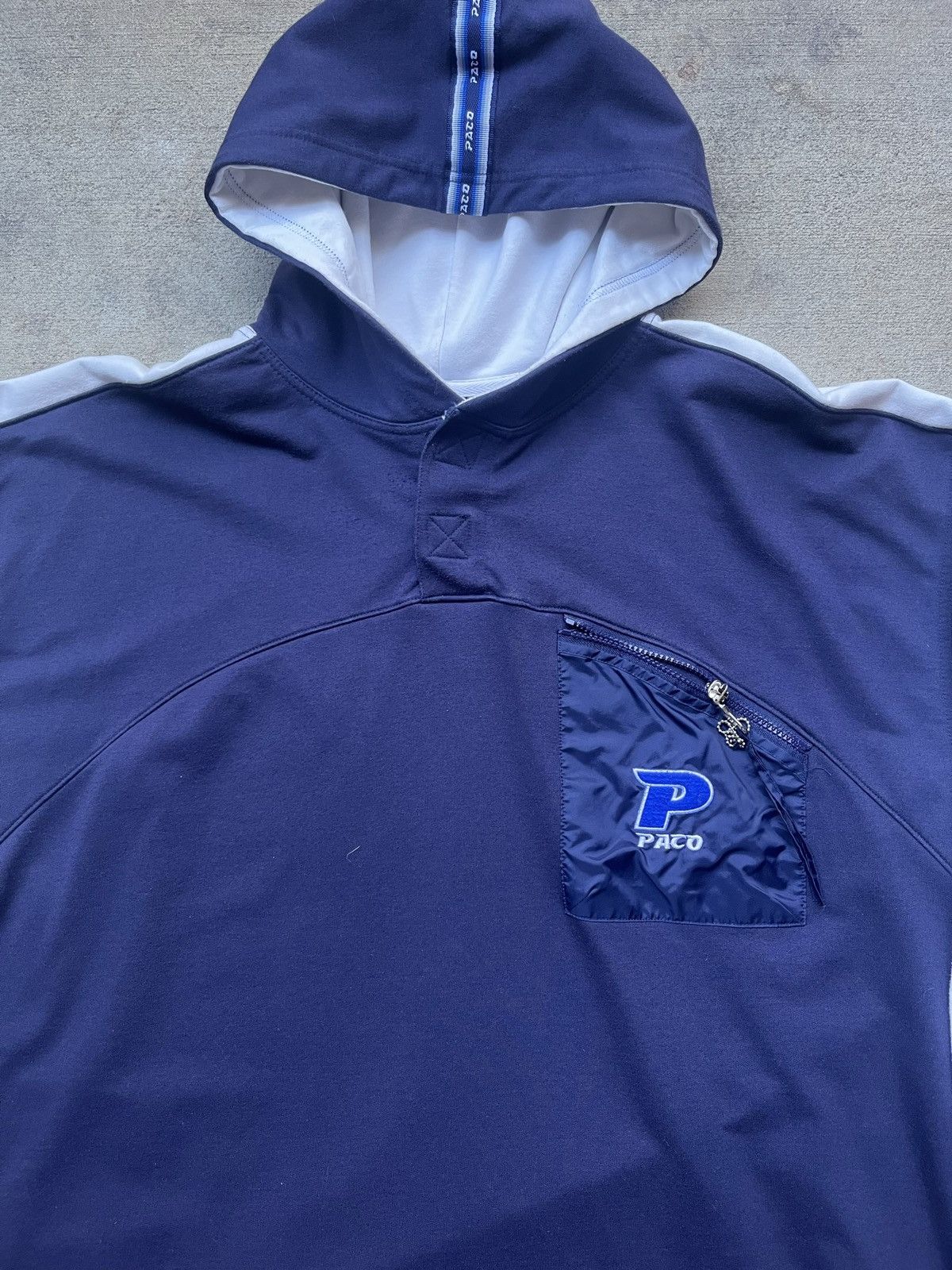 Other Vintage Y2K Super Sick Paco Jeans 3/4 Sleeve Baggy Hoodie Size US XXL / EU 58 / 5 - 4 Thumbnail