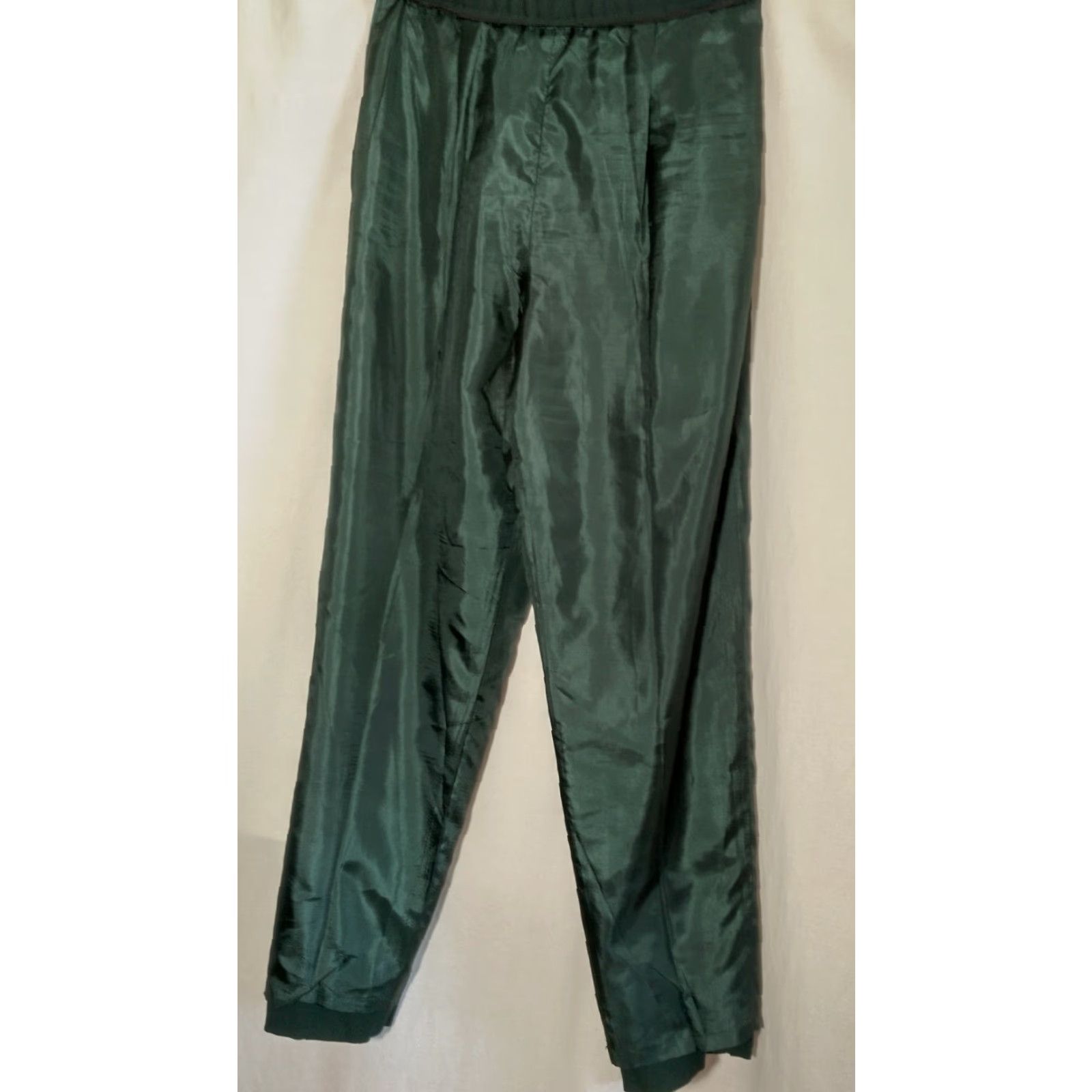 Pendleton VINTAGE Pendleton Wool Dress Pants Women Size 8 Straight Leg Pleated Slacks Fall Winter Green Size 30" / US 8 / IT 44 - 4 Thumbnail