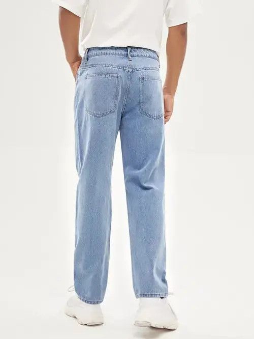 Japanese Brand × Vintage Retro Punk Pants Denim Vintage Skeleton Print Size US 32 / EU 48 - 3 Thumbnail