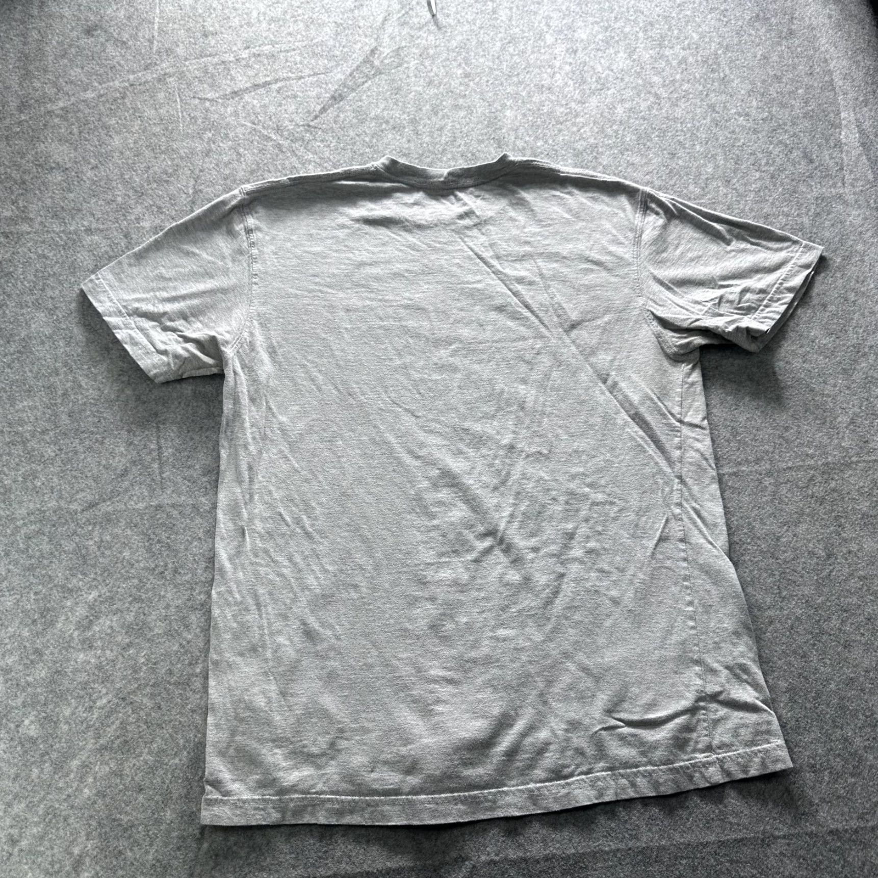 Carhartt VINTAGE Carhartt Shirt Mens Large Gray Plain Logo Tagless Workwear Basic Tee Casual Size US L / EU 52-54 / 3 - 8 Thumbnail