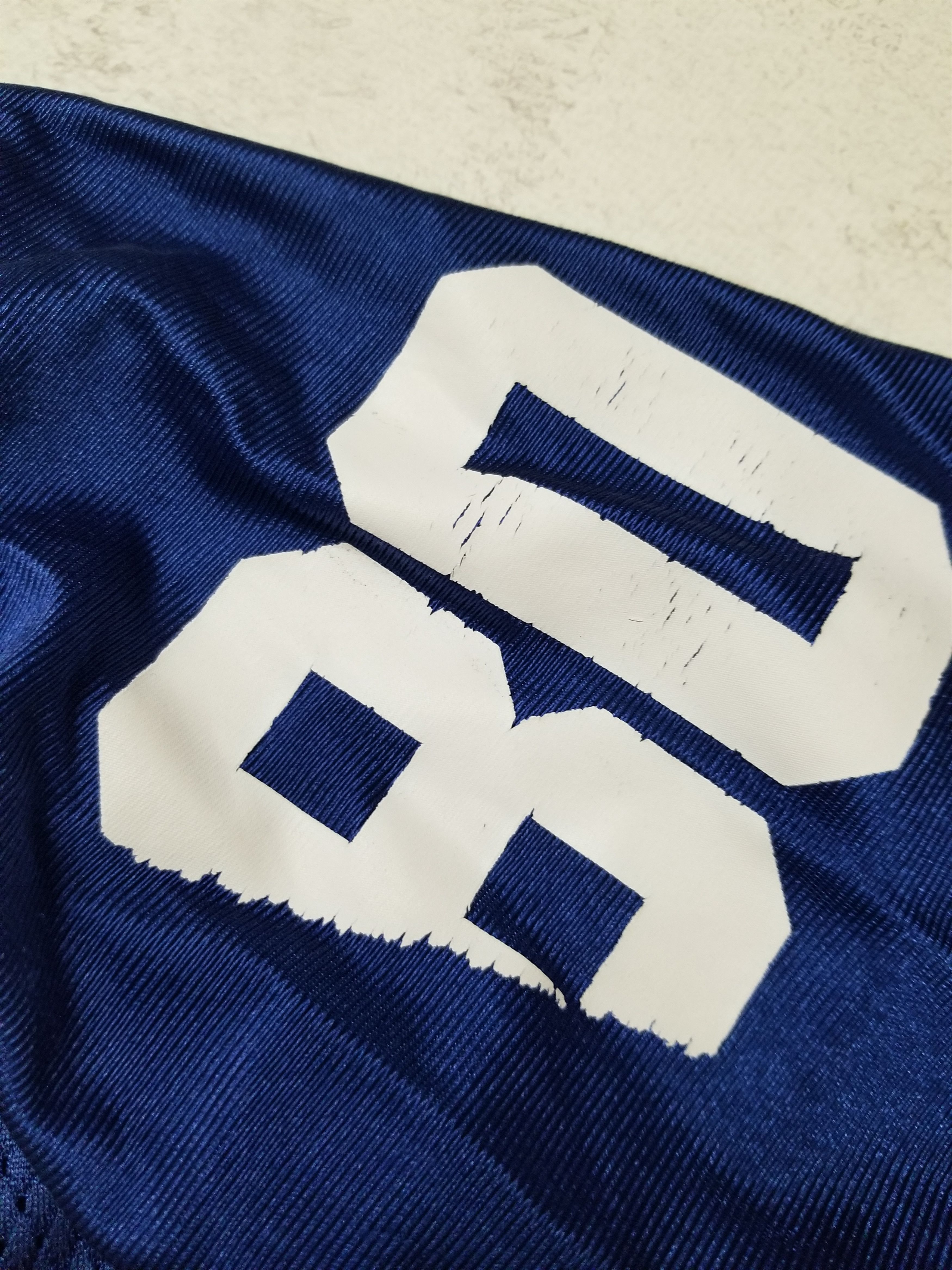 Reebok VTG New York Giants Jeremy Shockey #80 NFL Equipment Jersey Size US XL / EU 56 / 4 - 9 Thumbnail