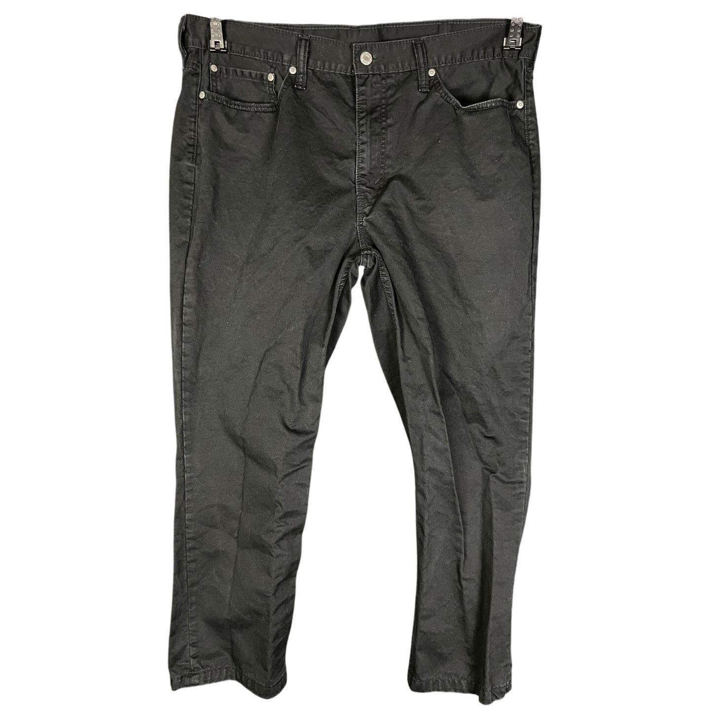 Levi's Levis 514 Straight Fit Pants Mens 38x32* Black Cotton Twill Size US 38 / EU 54 - 7 Thumbnail