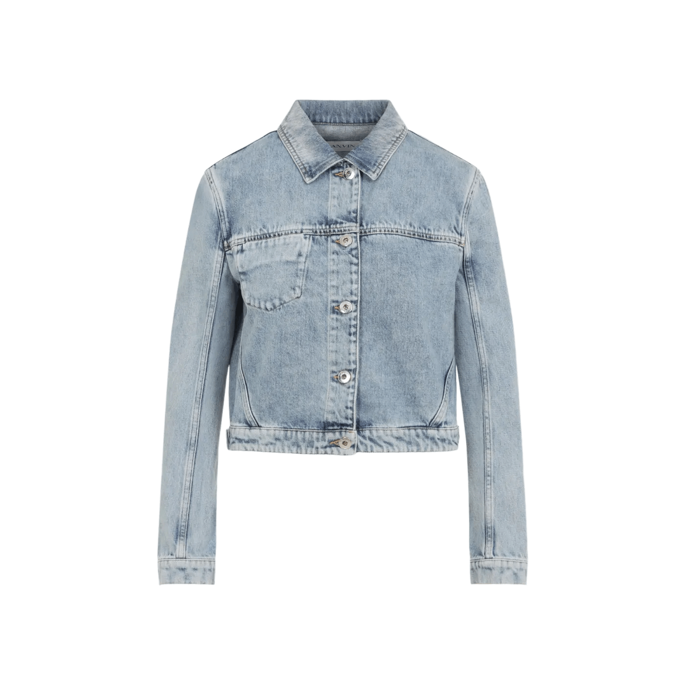 Lanvin LANVIN Blue Denim Jacket New & Authentic Size XXS / US 00 / IT 34 - 1 Thumbnail
