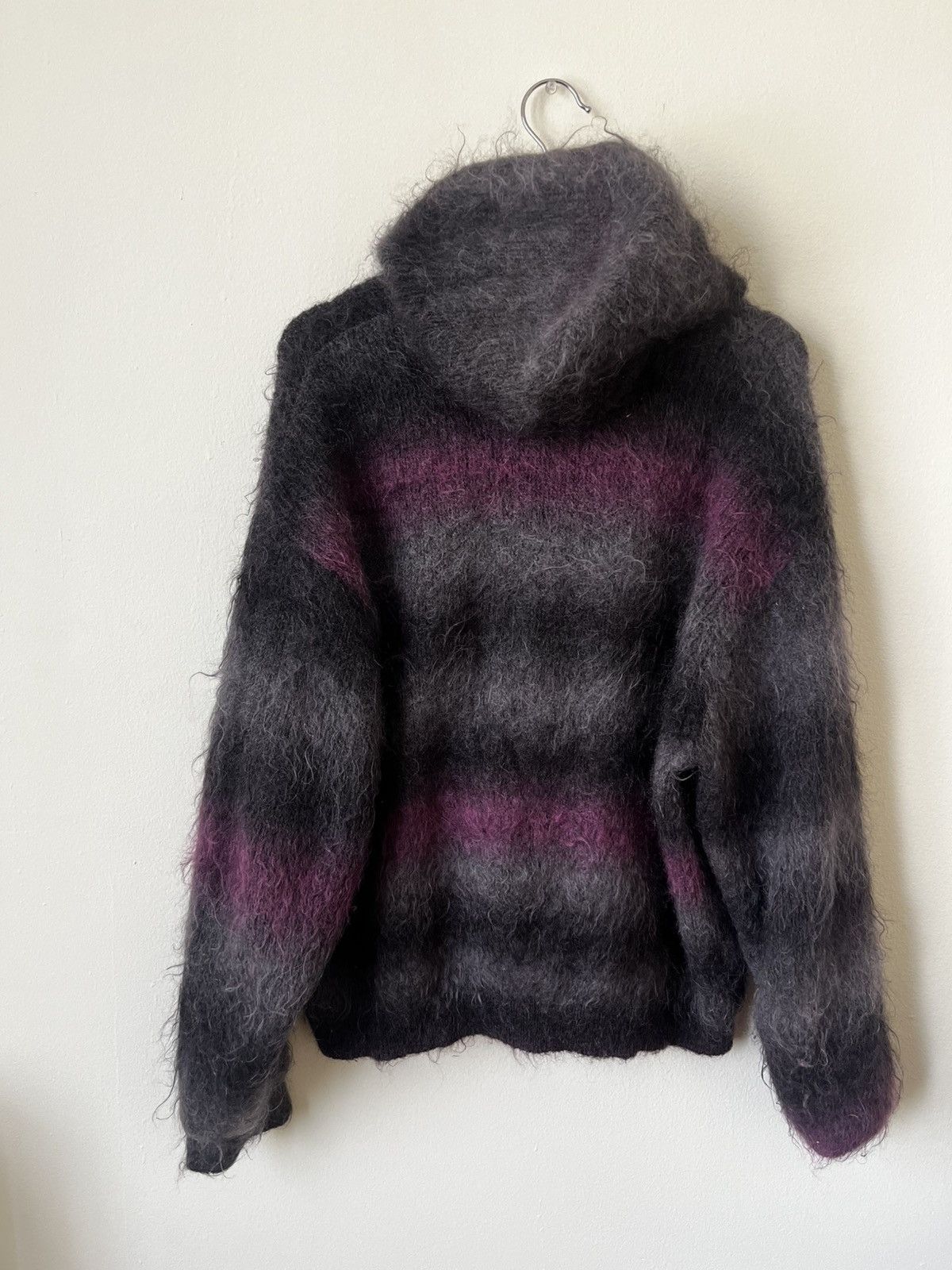 はるさん専用Supreme×HYSTERIC GLAMOUR Mohair Supreme Hysteric Glamour Mohair Zip Up Hooded Sweater Black