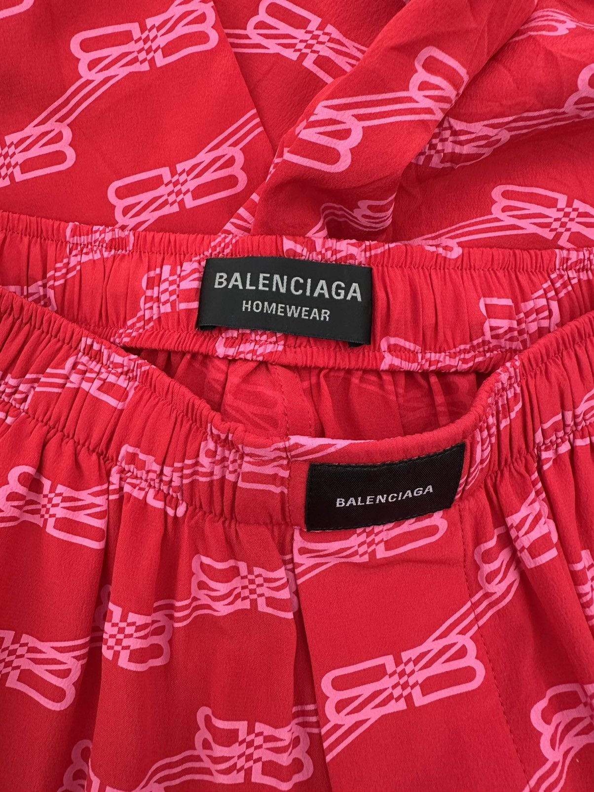 Balenciaga BALENCIAGA Pyjama Pants in BB Monogram Size 25" / US 0 / IT 36 - 7 Thumbnail