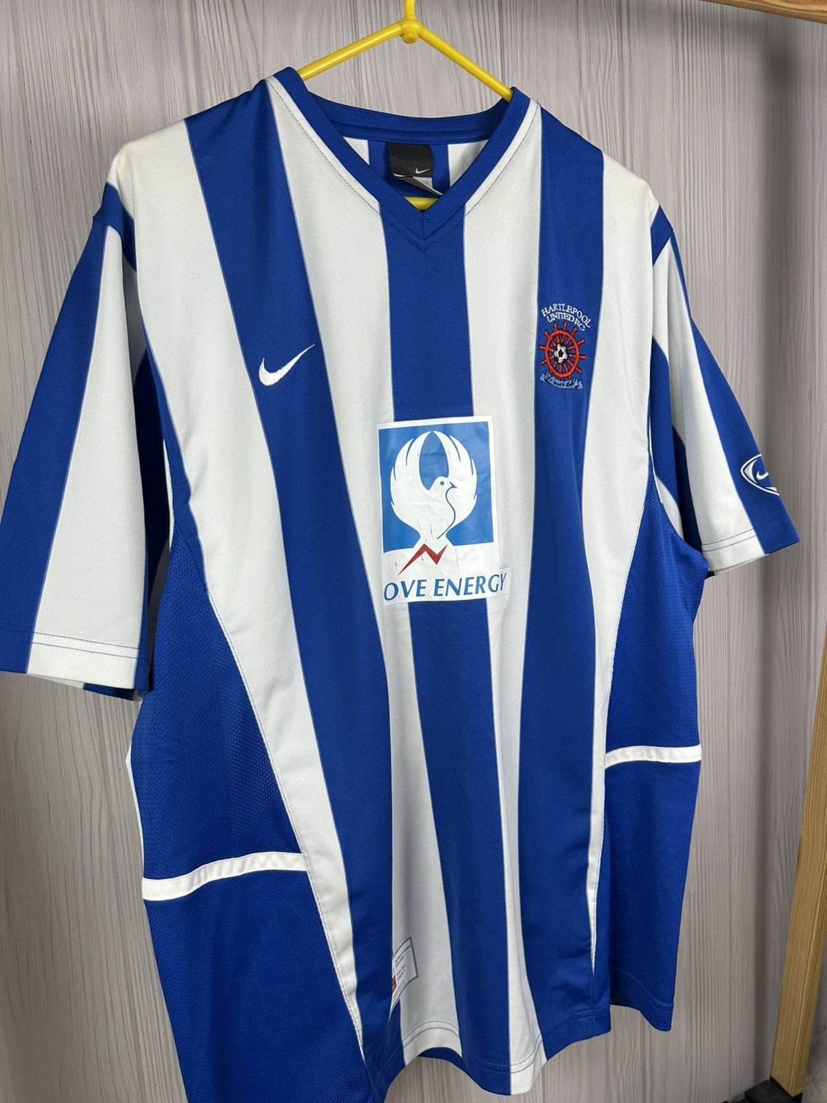 Nike Hartlepool United 2004-05 Home Nike Jersey T-Shirt Size XL Size US XL / EU 56 / 4 - 2 Thumbnail