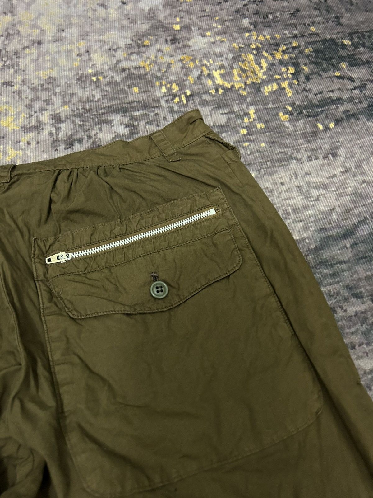 Issey Miyake Issey Miyake Sunao Kuwahara 3D Pocket Parachute Pants Size US 30 / EU 46 - 12 Thumbnail