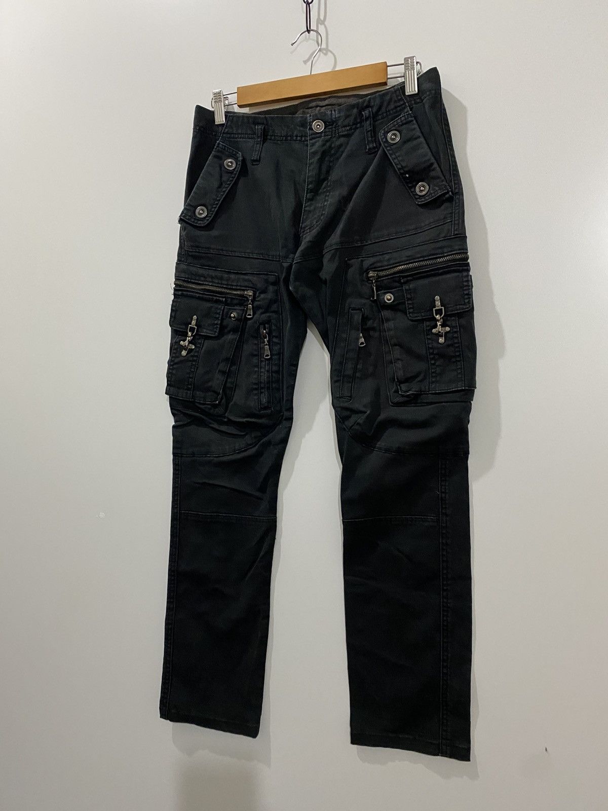 semanticdesign Semantic Design Multi Pocket Stretchy Cargo Pants Slim Size US 30 / EU 46 - 5 Thumbnail