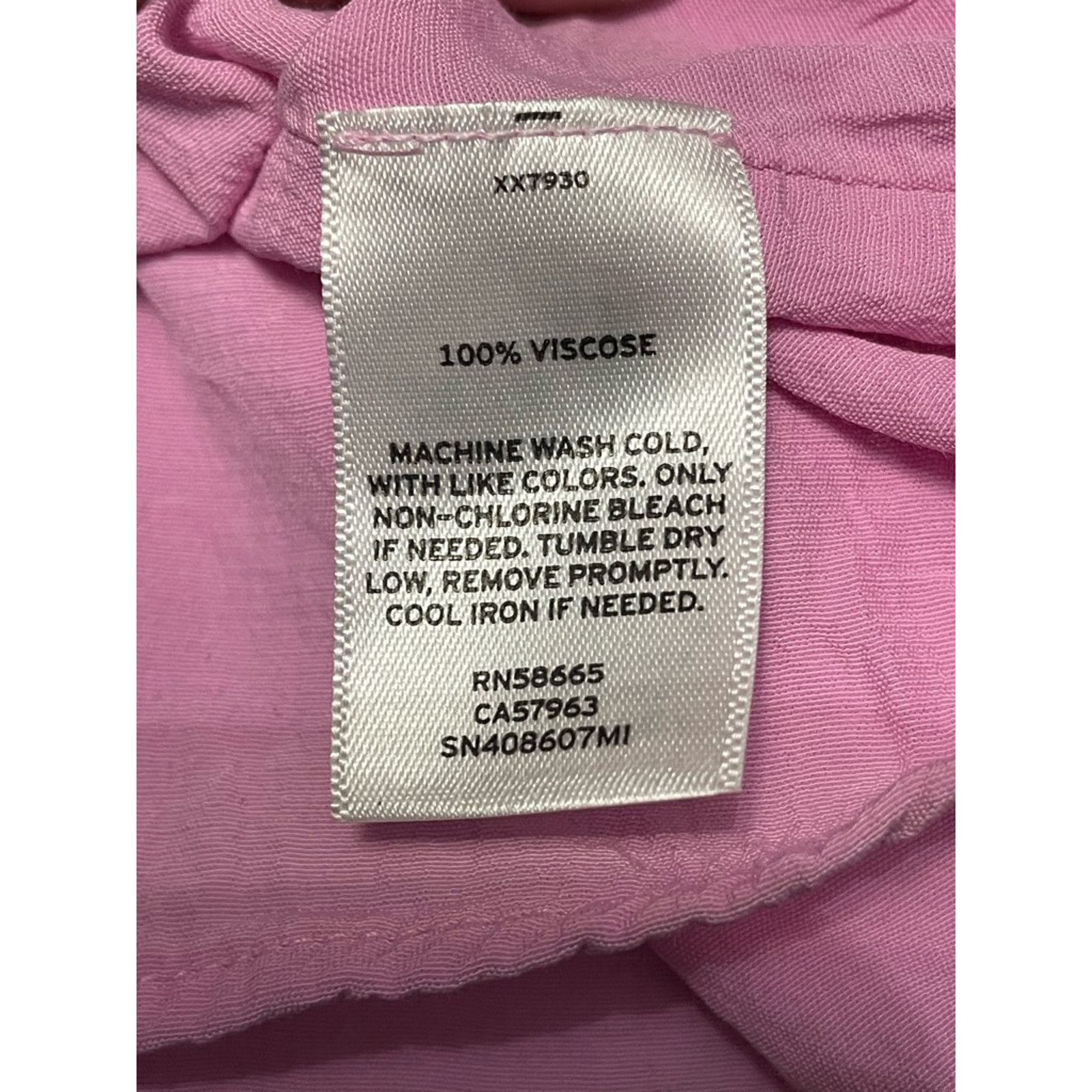 Other Something Navy Camisole Top V-Neck Low Back Pink Women's S Size S / US 4 / IT 40 - 8 Thumbnail