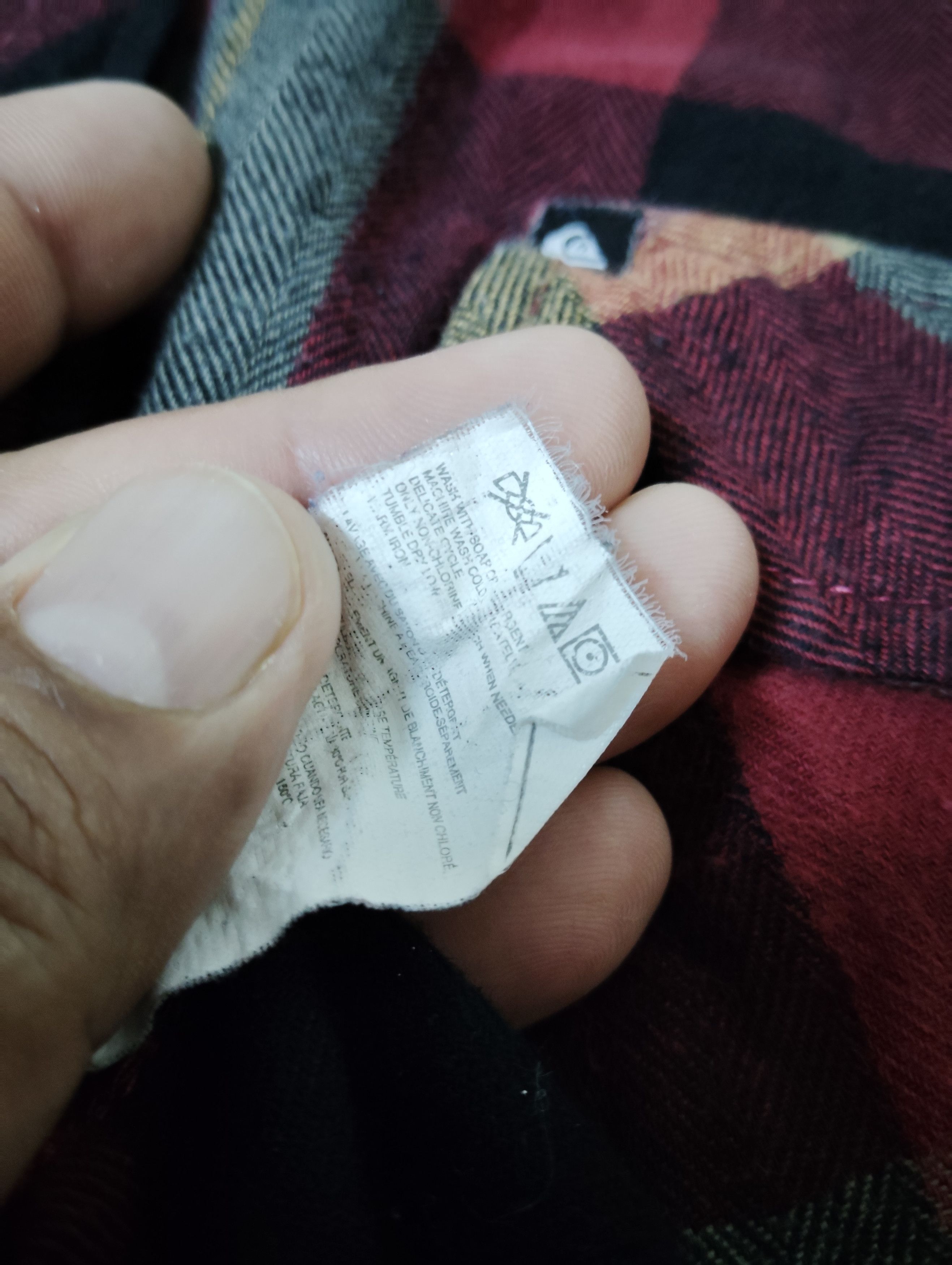 Quiksilver QUIKSILVER CHECKERED FLANNEL Size US XXL / EU 58 / 5 - 11 Thumbnail
