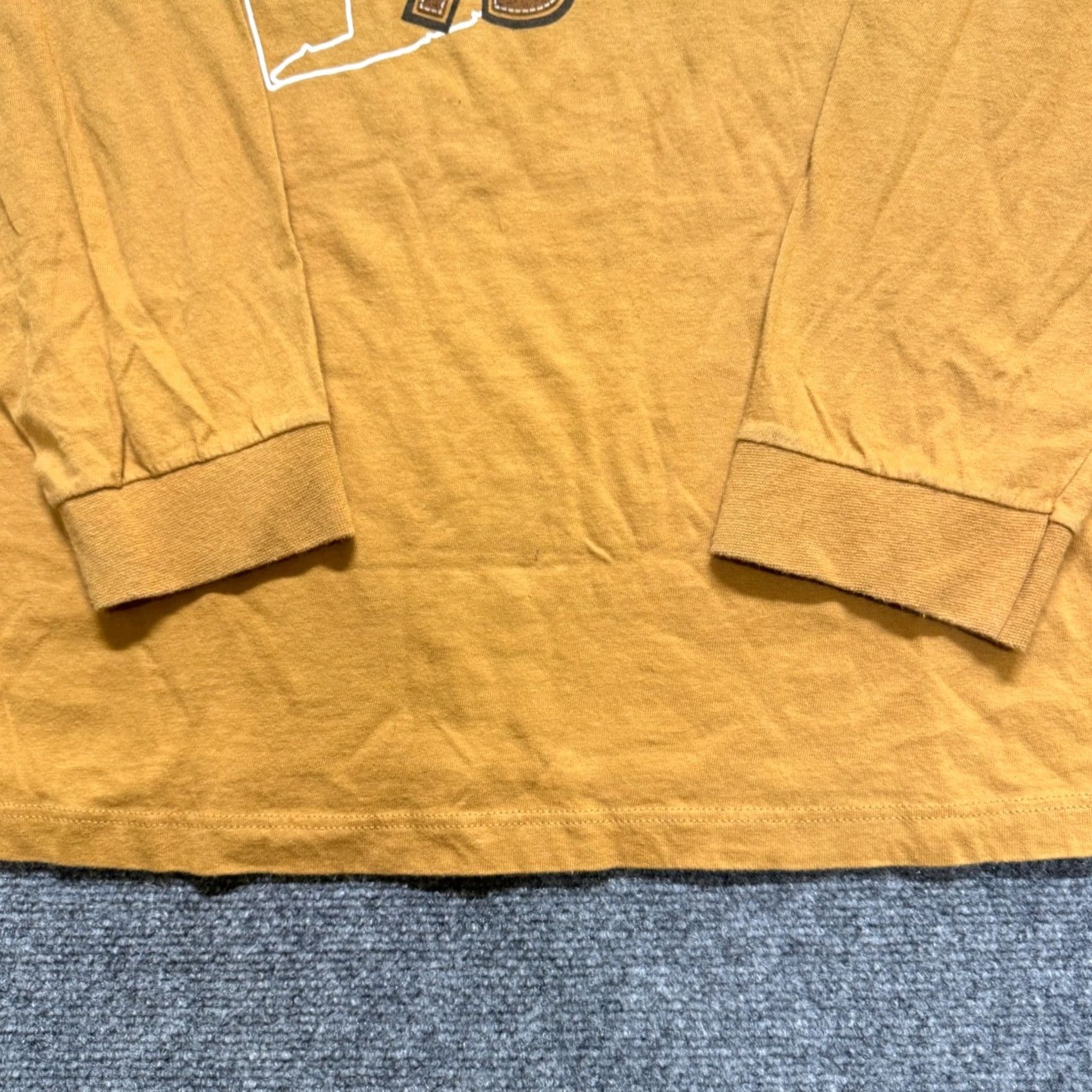Timberland VINTAGE Timberland T-shirt XL Long-sleeve Made In USA Yellow Y2K Embroidered Mens Size US XL / EU 56 / 4 - 8 Thumbnail