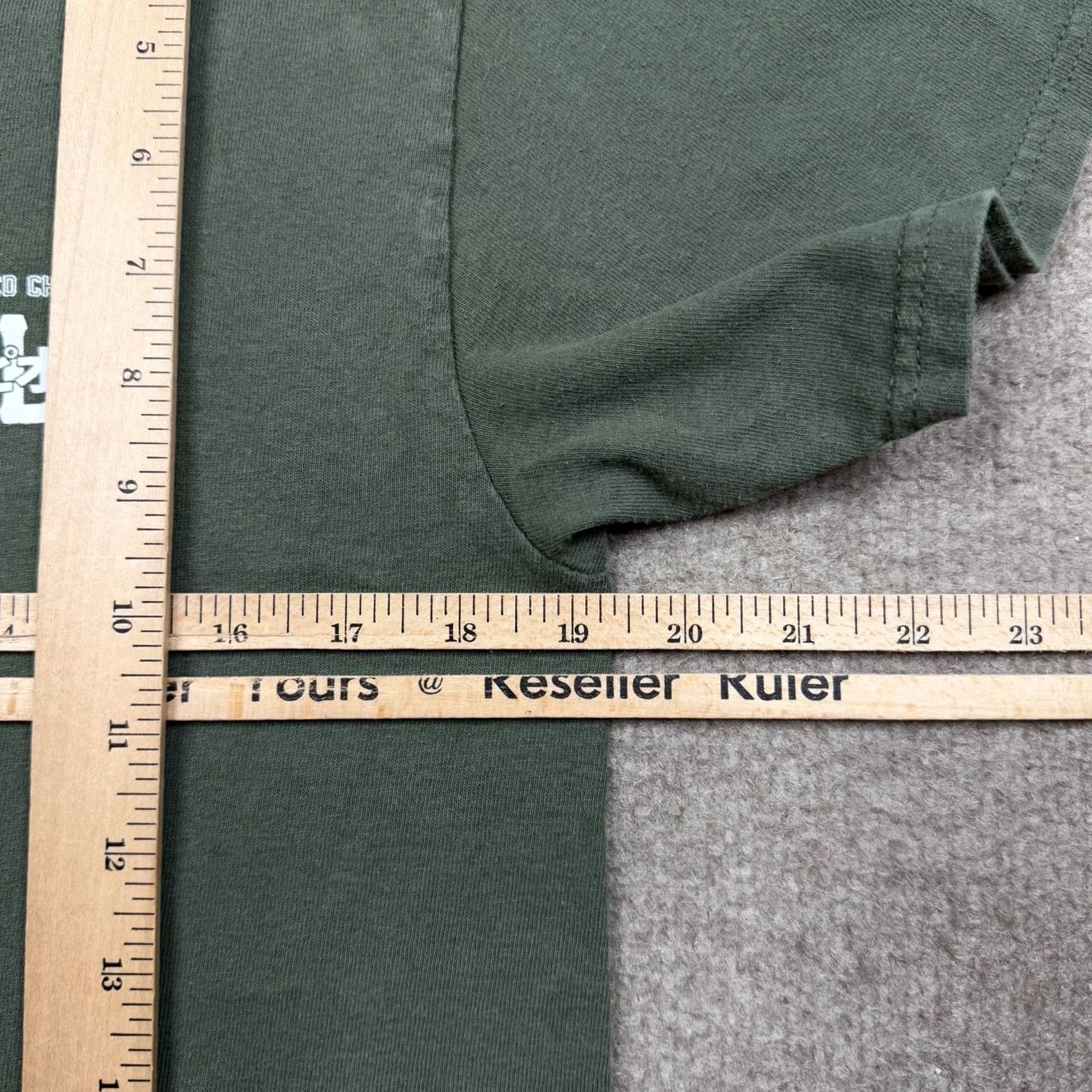 Vintage CVLA Mens Shirt Green M Short Sleeve CVLA Shirt Adult Medium Green Solid Double-Sided Logo 90s? Size US M / EU 48-50 / 2 - 6 Thumbnail