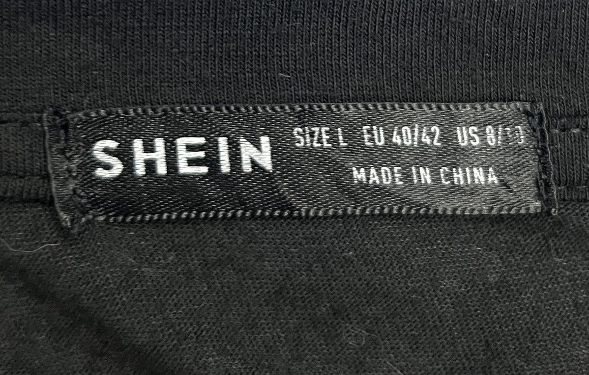 Shein SHEIN CEST LA VIE PARIS Letter And Graphic Print SHIRT Size US L / EU 52-54 / 3 - 6 Thumbnail
