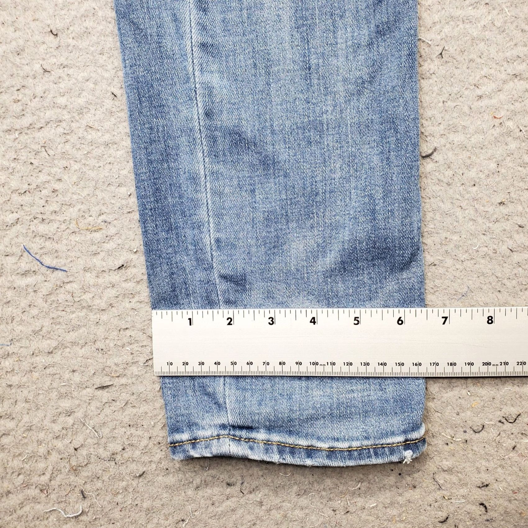 American Eagle Outfitters American Eagle Outfitters Jeans Mens 29x30 Blue Denim Distressed Straight Next Level Flex Jeans Size US 29 - 5 Thumbnail