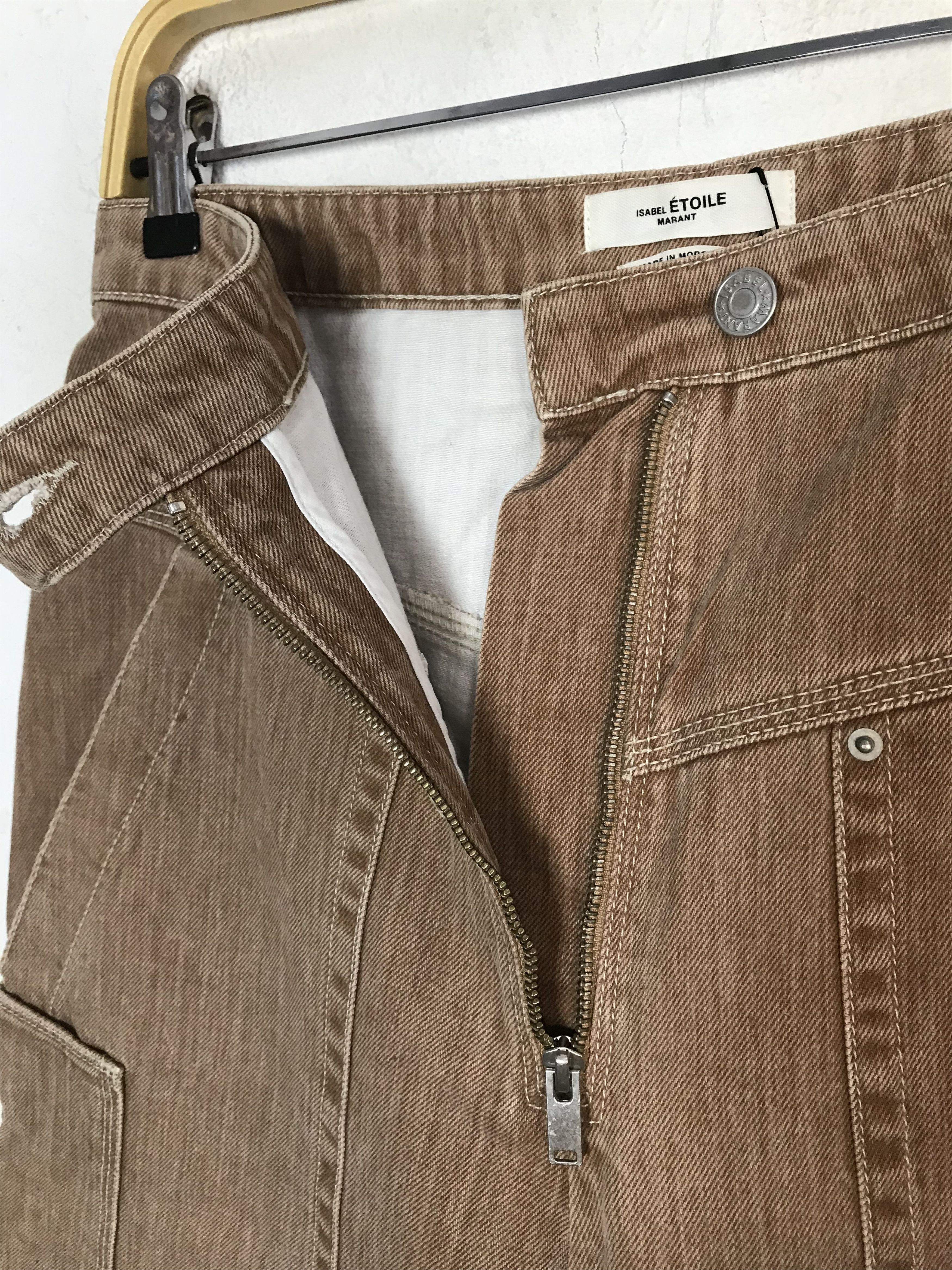 Isabel Marant Etoile Isabel ÉTOILE MARANT Straight Cut Workwear Carpenter Jeans Size 30" / US 8 / IT 44 - 7 Thumbnail