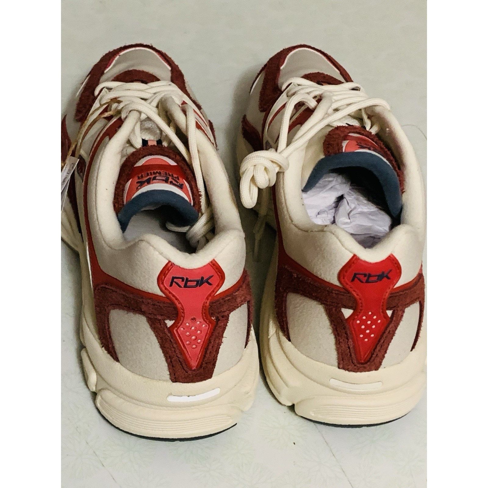 Reebok Reebok Premier Trinity KFS Red RESO4EPTUR1 Men’s Sz 8 Suede Size US 8 / EU 41 - 4 Thumbnail