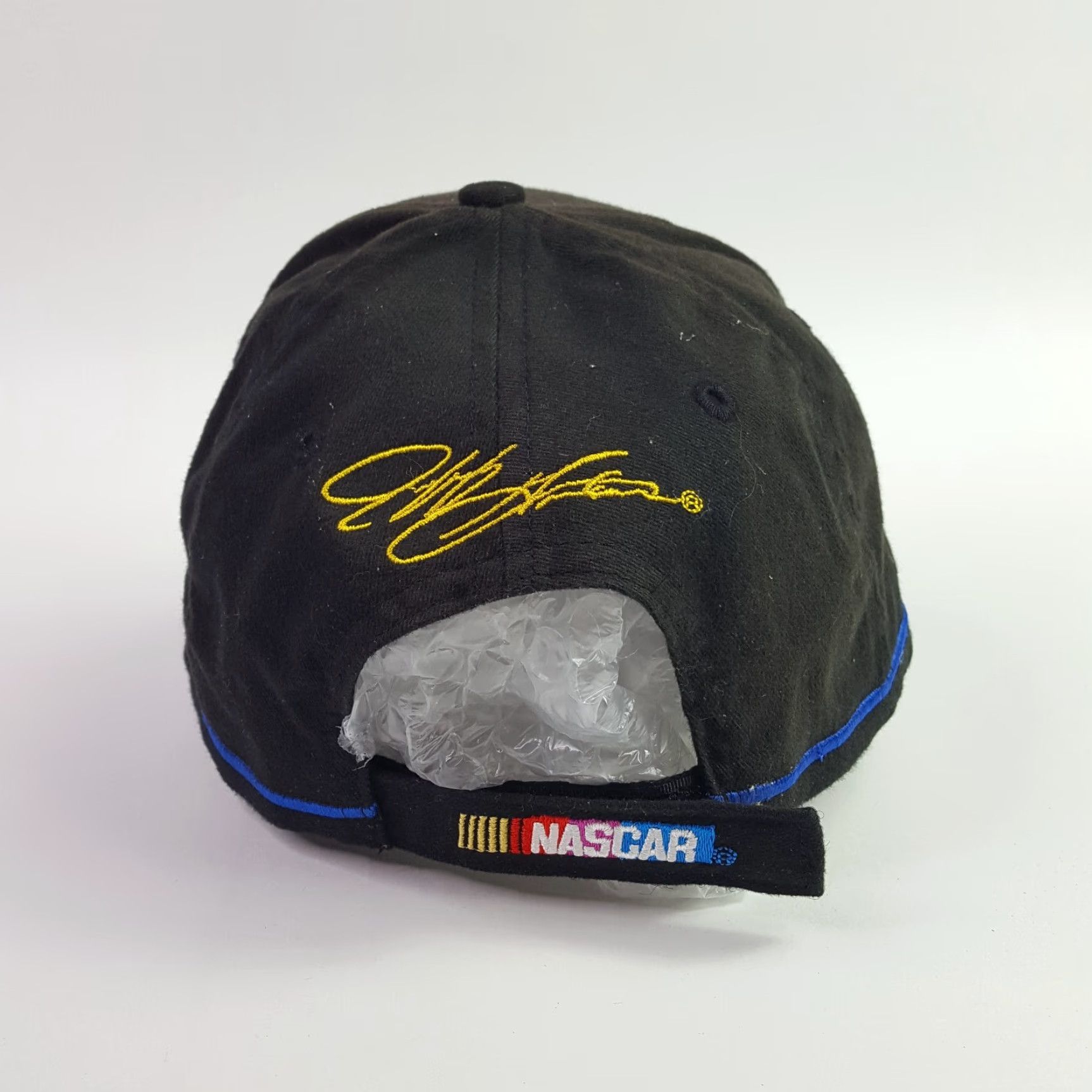NASCAR VINTAGE Faded Jeff Gordon NASCAR Black Grunge Snapback Hat Adjustable Baseball Cap Size ONE SIZE - 6 Thumbnail