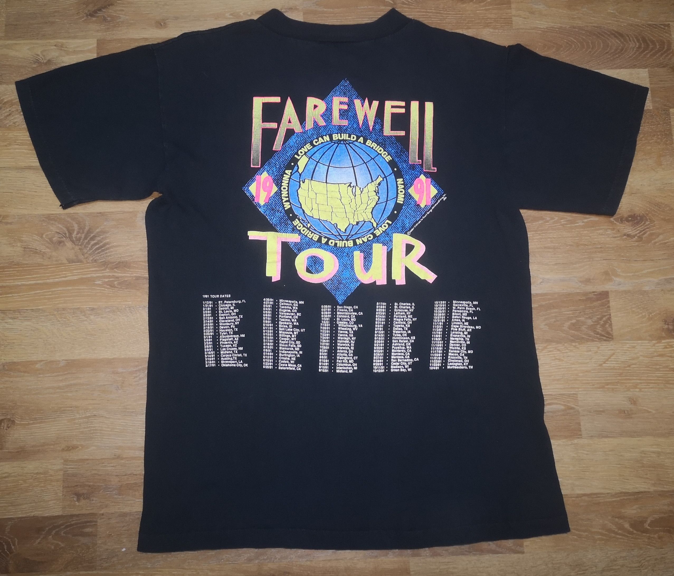Band Tees × Vintage Vintage Country Rock Band The Judds Farewell Tour 1991 Shirt Size US L / EU 52-54 / 3 - 2 Thumbnail