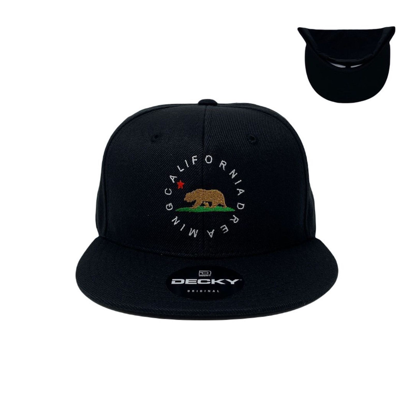 Other California Dreaming Snapback Hat All Black Size ONE SIZE - 1 Thumbnail