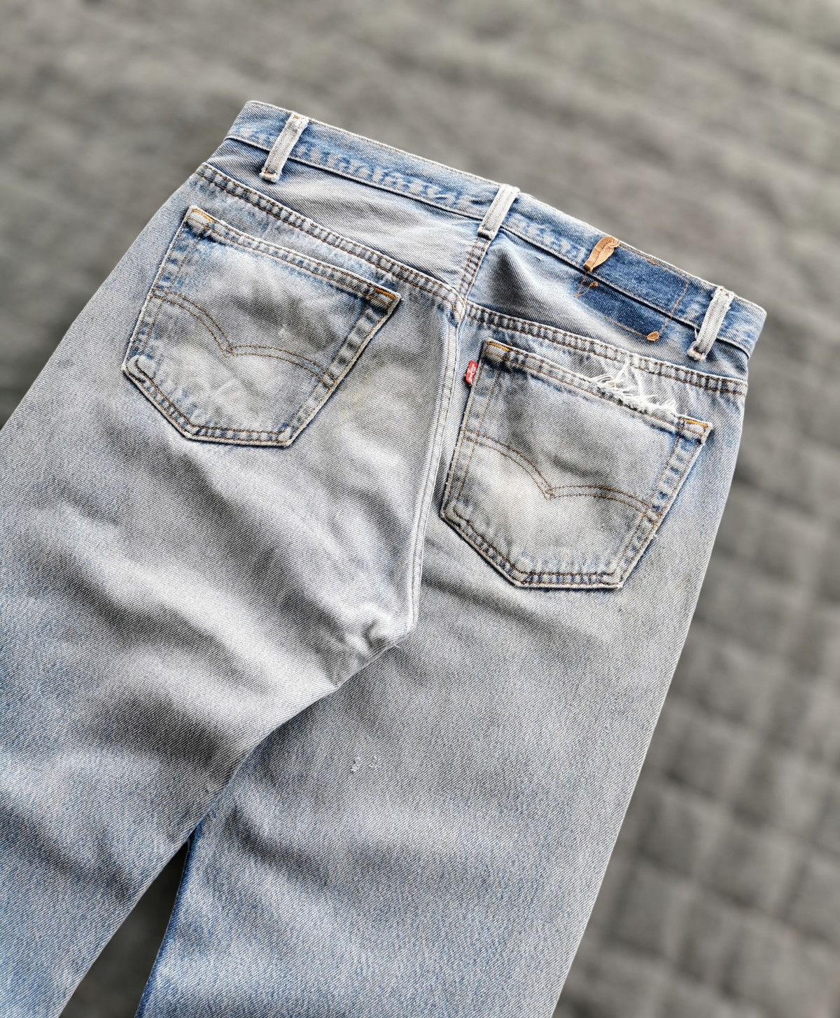 Levi's 80s Levis Vintage Crazy Nice Distressed Size US 32 / EU 48 - 5 Thumbnail