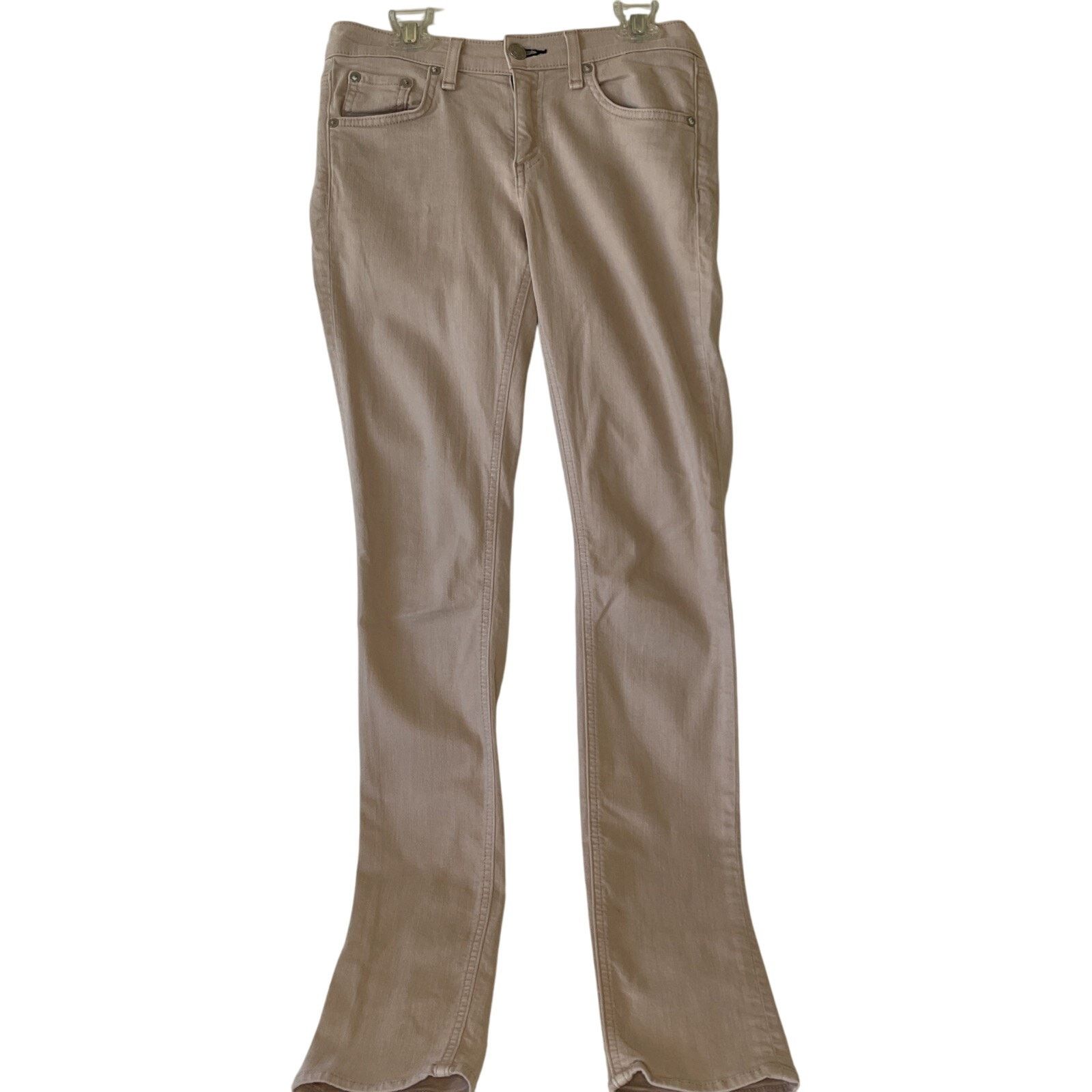 Rag & Bone Rag & Bone Skinny Jeans 25 Snag On Left Cheek- See Pics Size 25" / US 0 / IT 36 - 1 Thumbnail