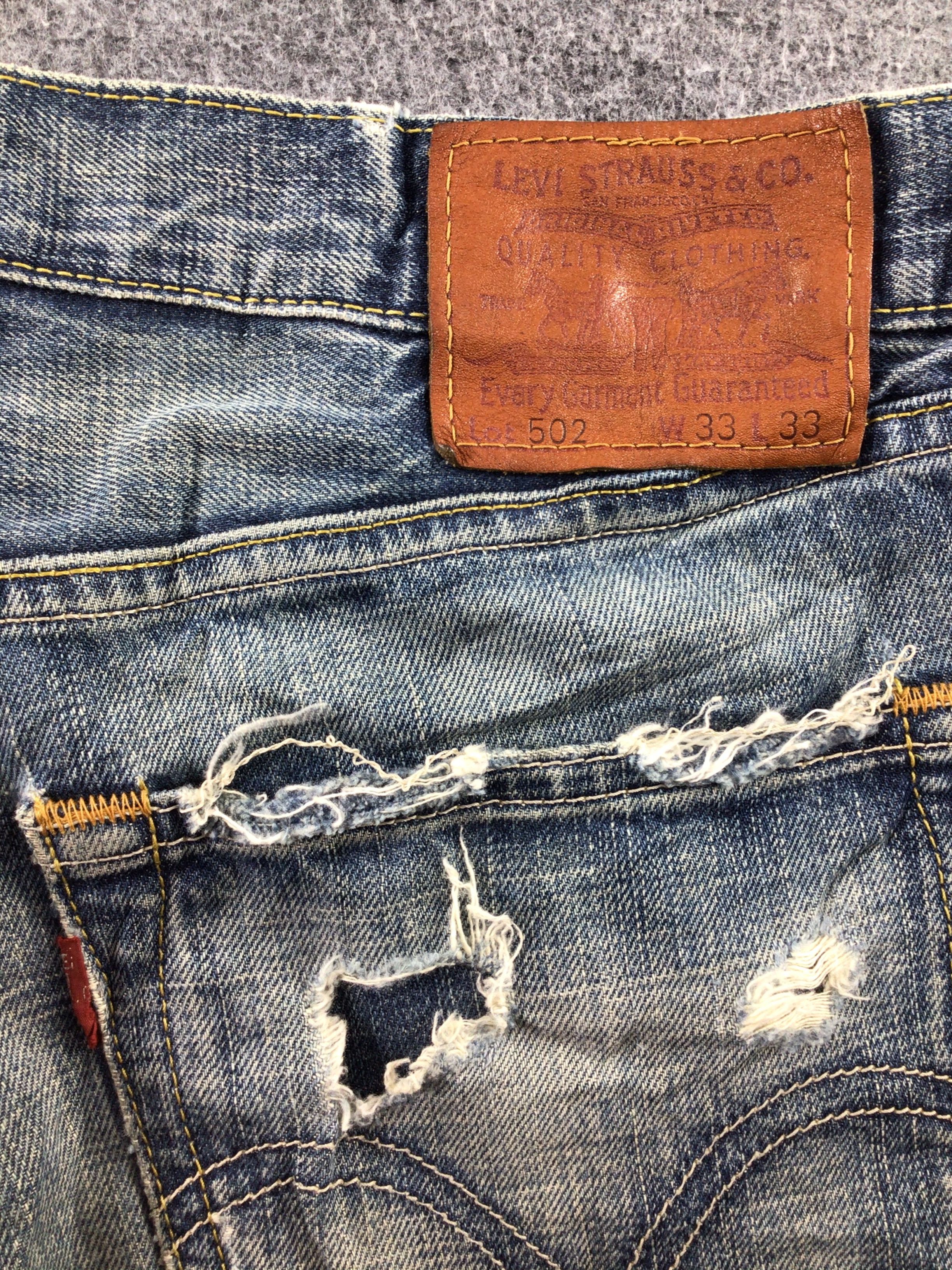 Levi's × Vintage Vintage Levis 502 Jeans-JM342 Size US 35 - 6 Thumbnail