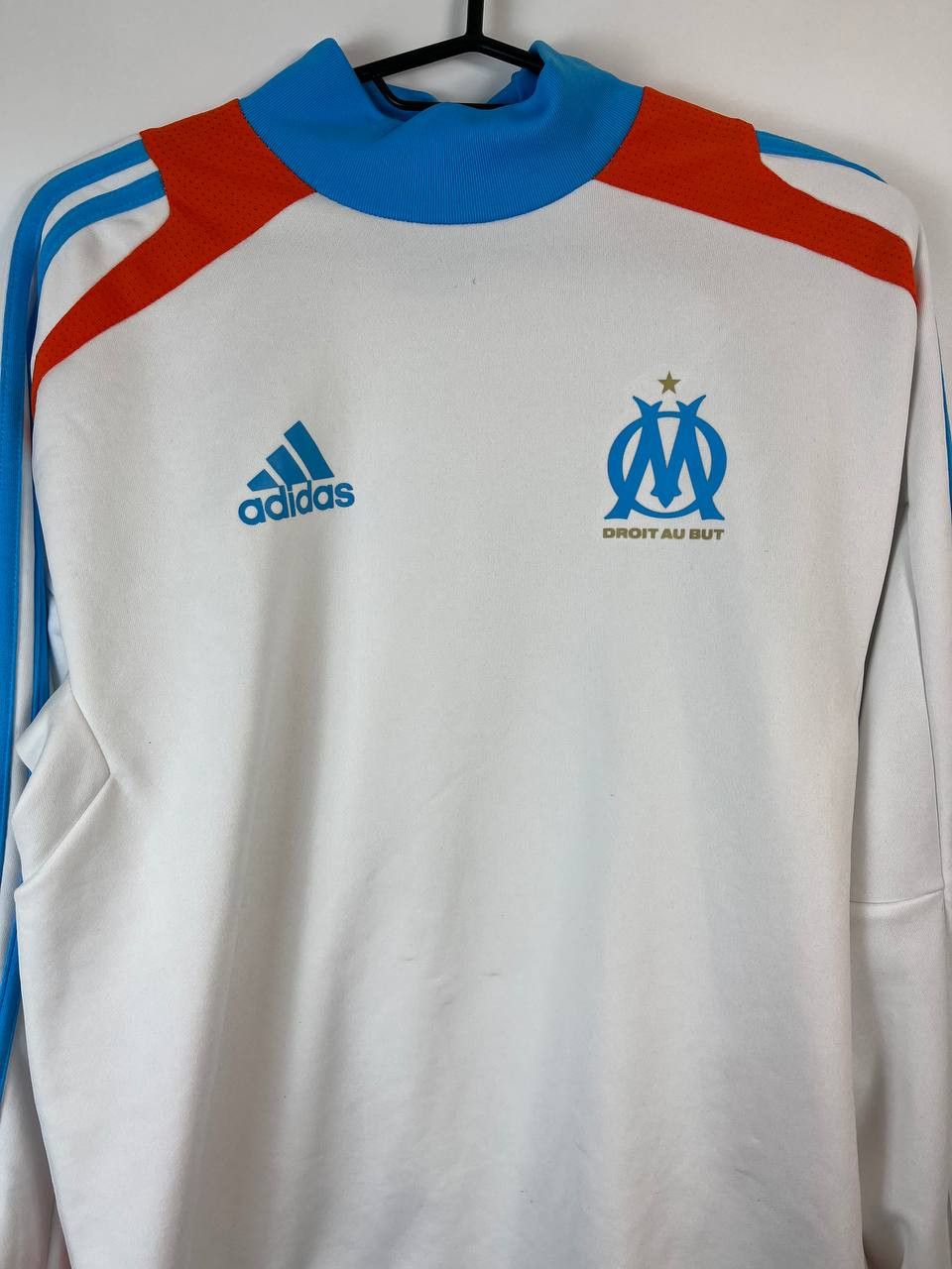 Adidas MARSEILLE OLYMPIQUE 2012/2013 TRAINING FOOTBALL SHIRT Sz S Size US S / EU 44-46 / 1 - 2 Thumbnail