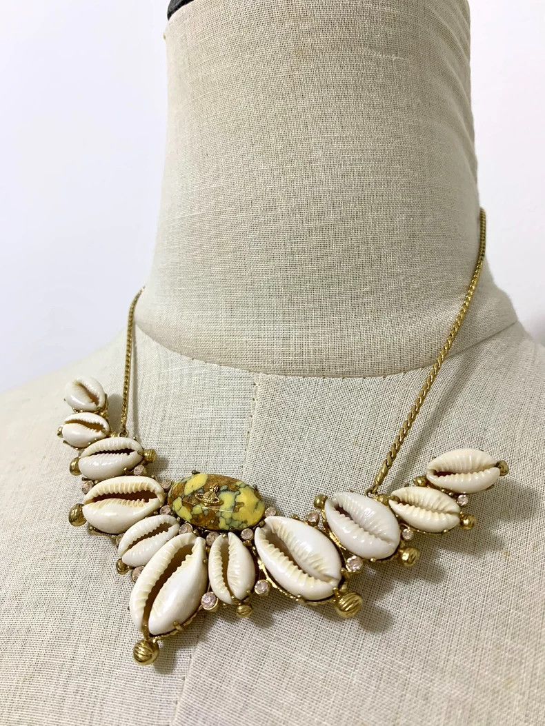Vivienne Westwood Vivienne Westwood Vintage Shell Necklace - dmc Size ONE SIZE - 1 Thumbnail