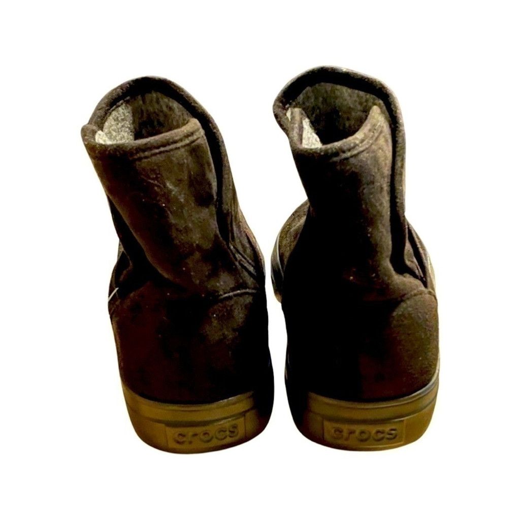 Crocs WOMEN’S CROC Synthetic Suede Lodgepoint Booties Size 5. Size US 5 / IT 35 - 12 Thumbnail