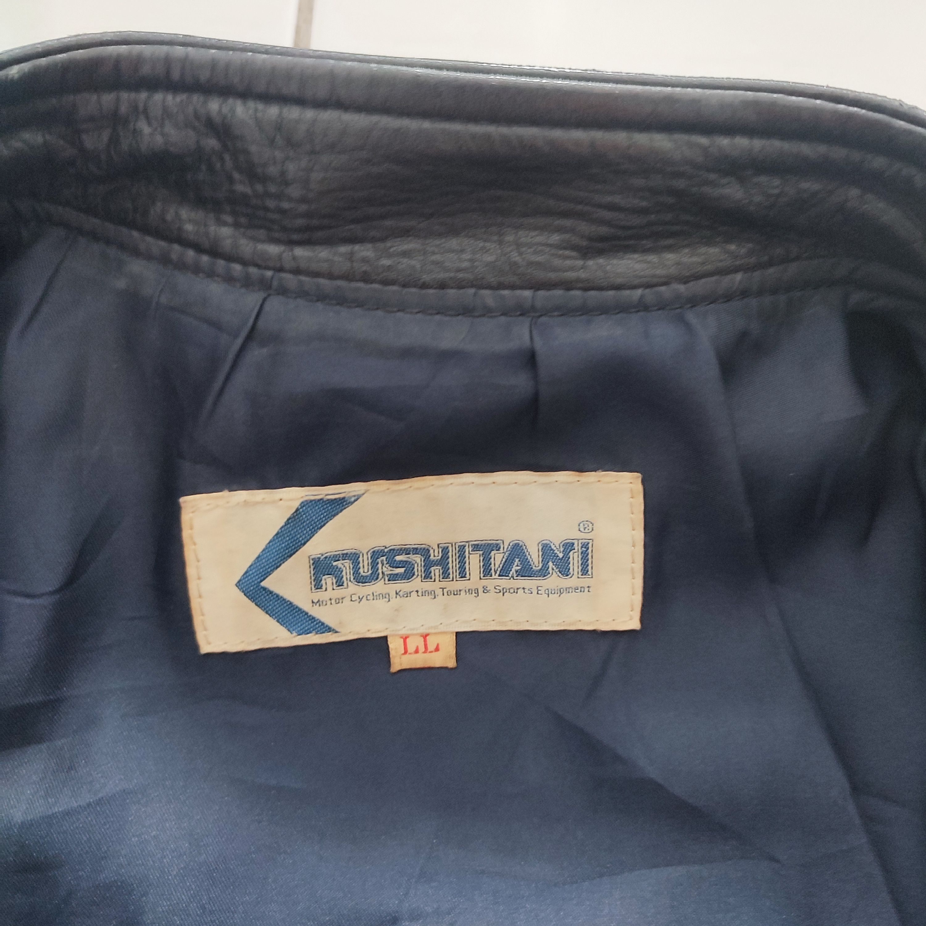 Japanese Brand 🔥STEALS🔥Rare Retro Kushitani leather Padded Jacket Size US S / EU 44-46 / 1 - 11 Thumbnail