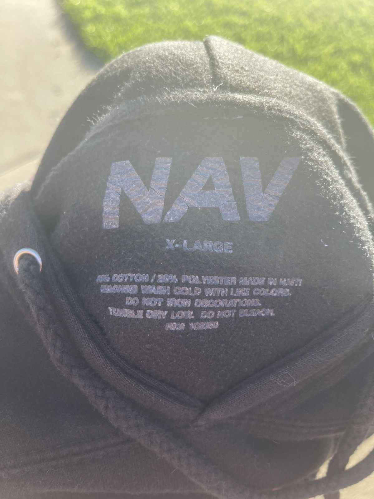 NAV × Vlone Vlone x NAV Bad Habits Hoodie Size US XL / EU 56 / 4 - 3 Thumbnail