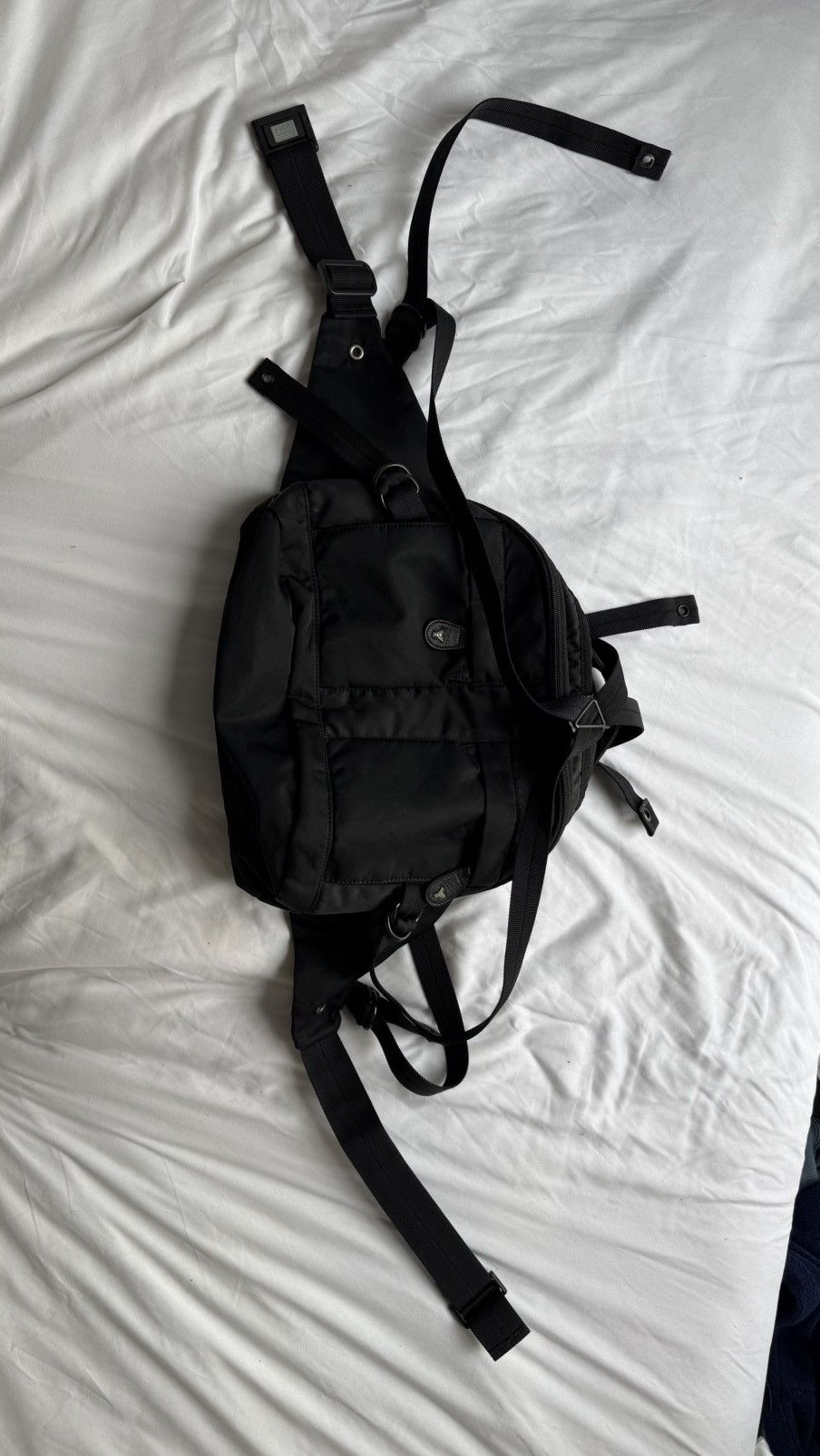 Yohji Yamamoto Y's × Yohji Yamamoto Y’saccs Pour Homme 2 Way Backpack Bag Size ONE SIZE - 1 Thumbnail