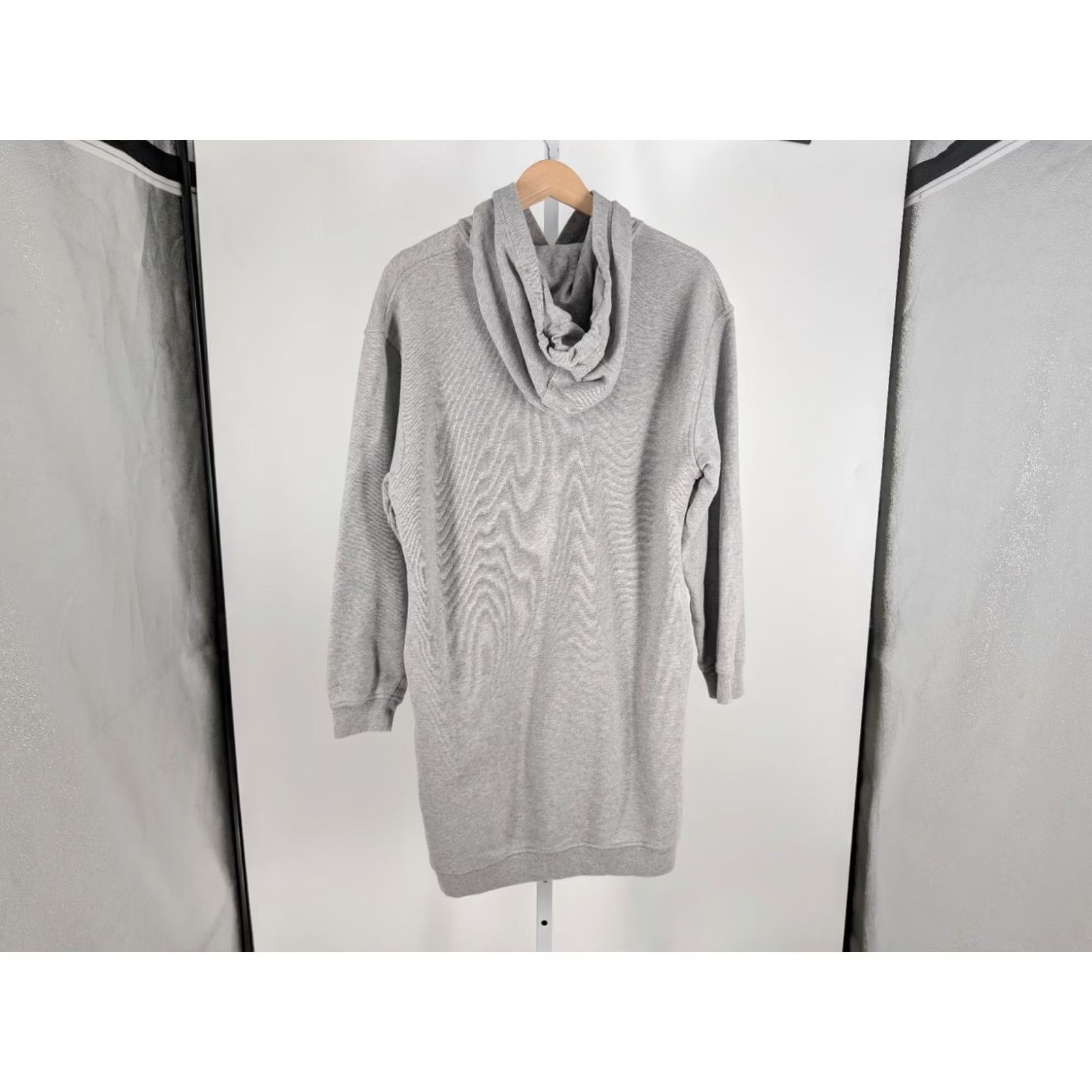 Alexander McQueen McQ Alexander McQueen Hoodie Dress Gray L Men's Pullover Long Sleeve Death Metal Doom Cult Rituals 2017 Geometric Pentagram Size US L / EU 52-54 / 3 - 4 Thumbnail