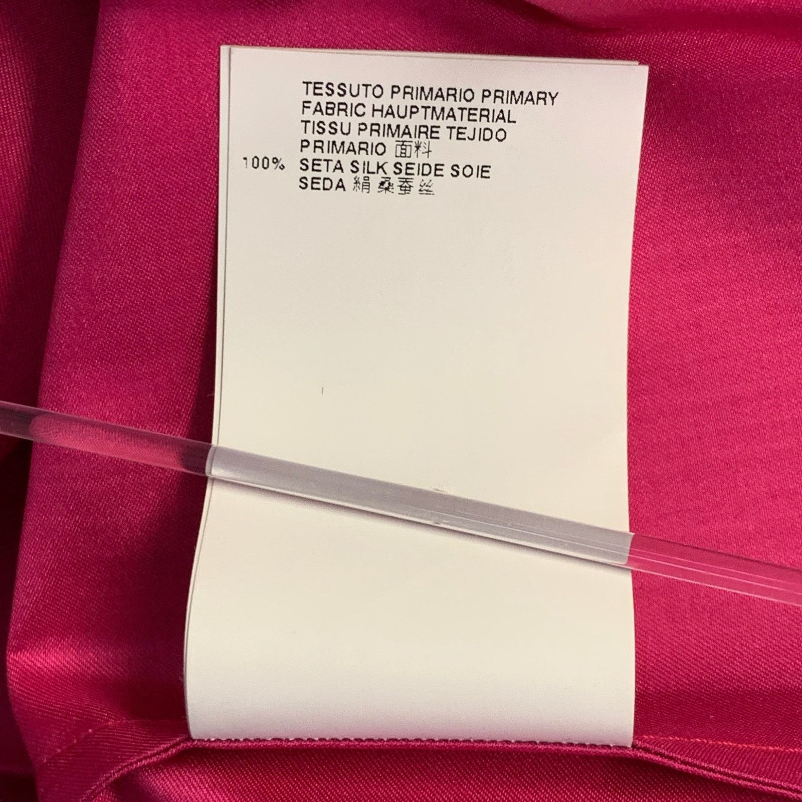 Dsquared2 DSQUARED2 Size XS Fuchsia Silk Sleeveless Bow Dress Top Size XS / US 0-2 / IT 36-38 - 10 Thumbnail