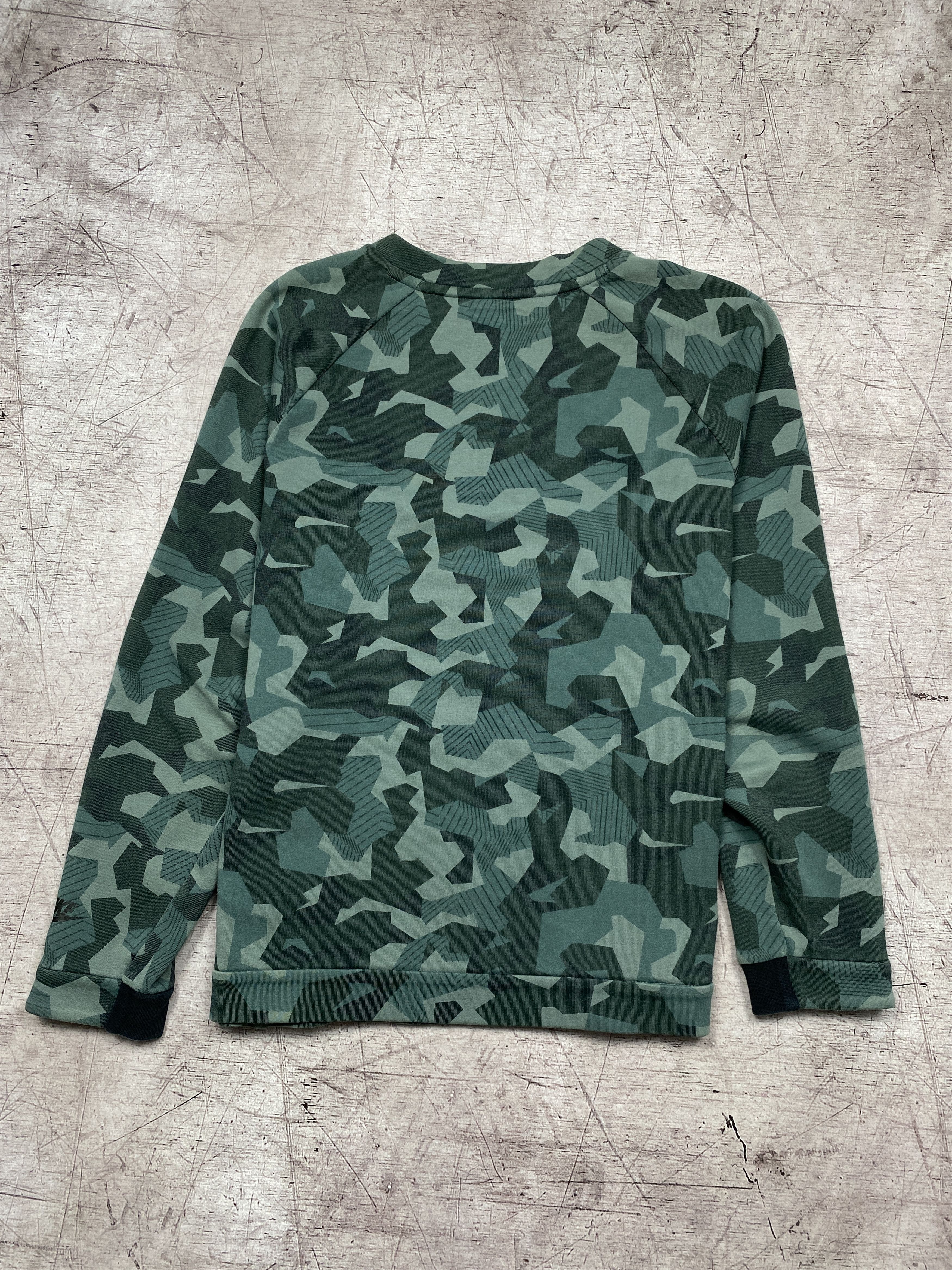 Nike × Vintage Nike Tech Fleece Vintage Mens Crew Neck Sweatshirt Size US S / EU 44-46 / 1 - 9 Thumbnail